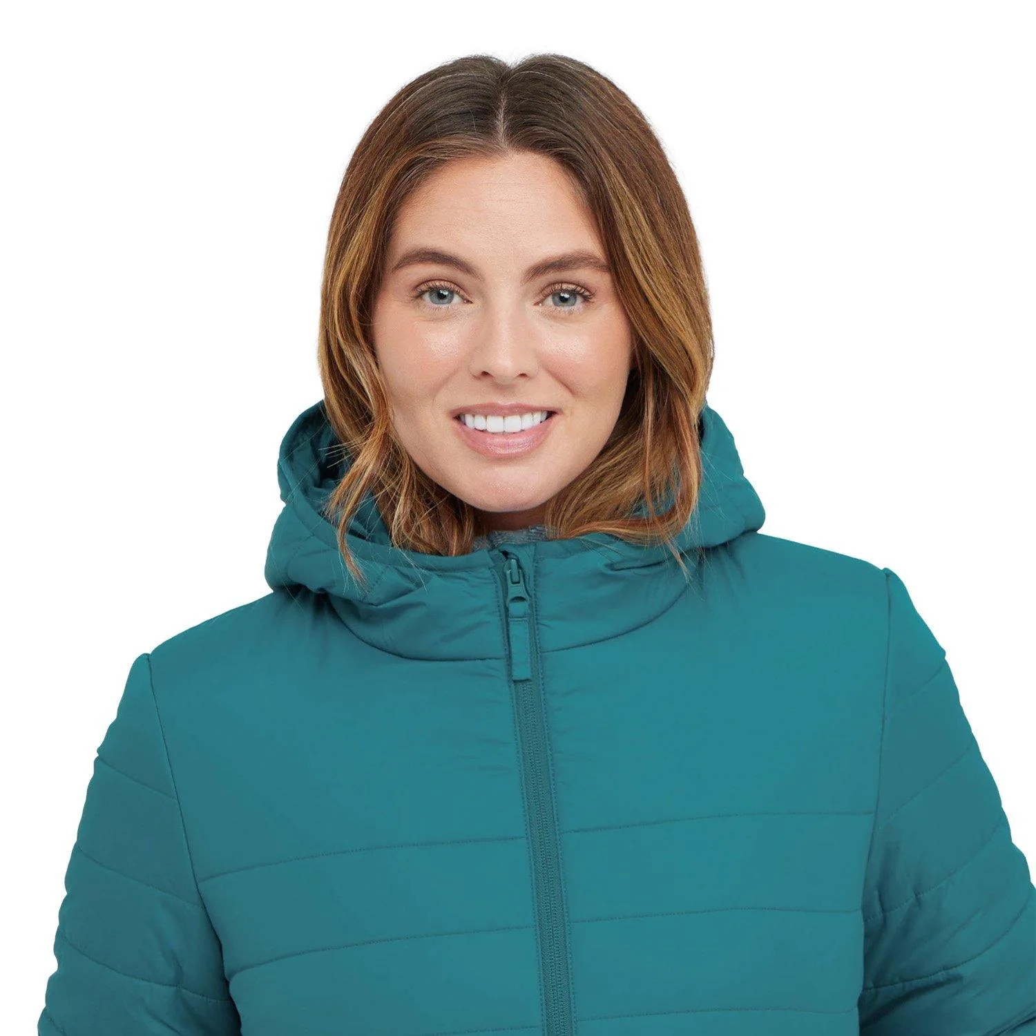 Women's Blisco III Hooded Jacket - Teal - Image 3