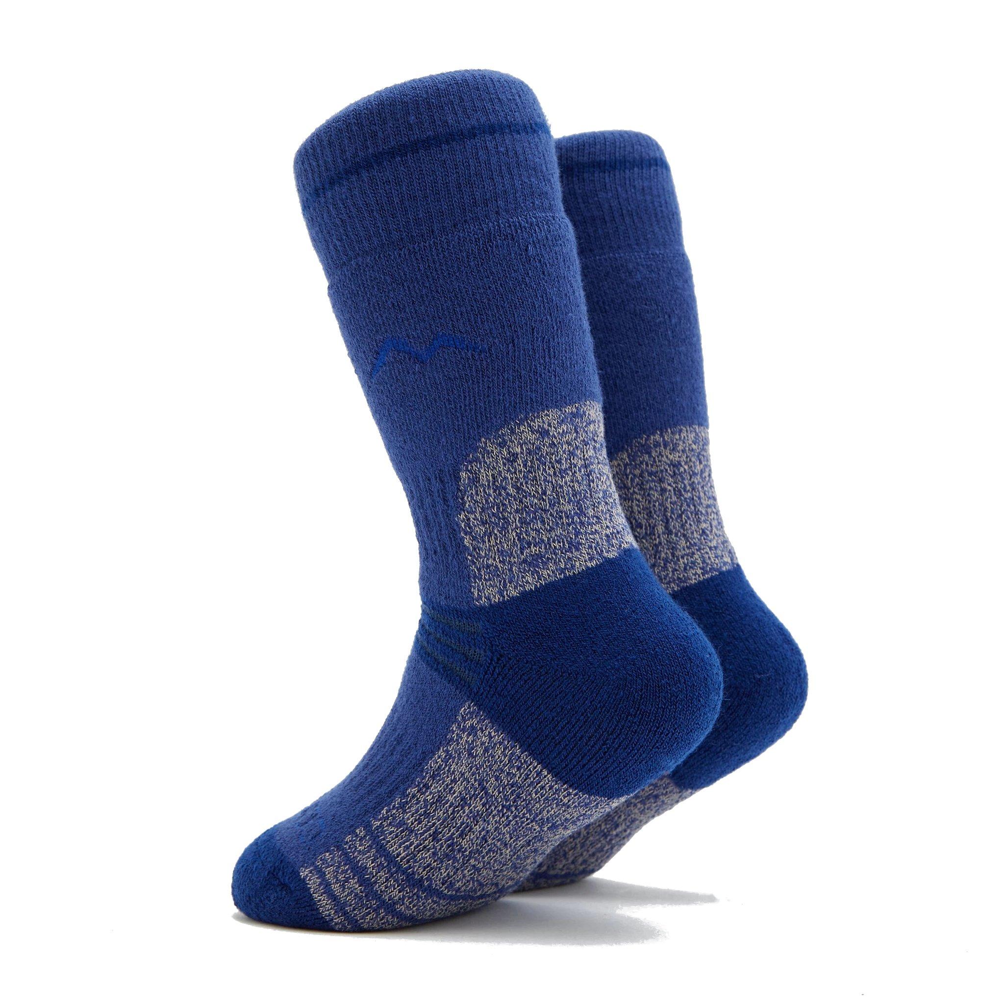 Kids Midweight Socks 2-Pack - Blue - Image 2