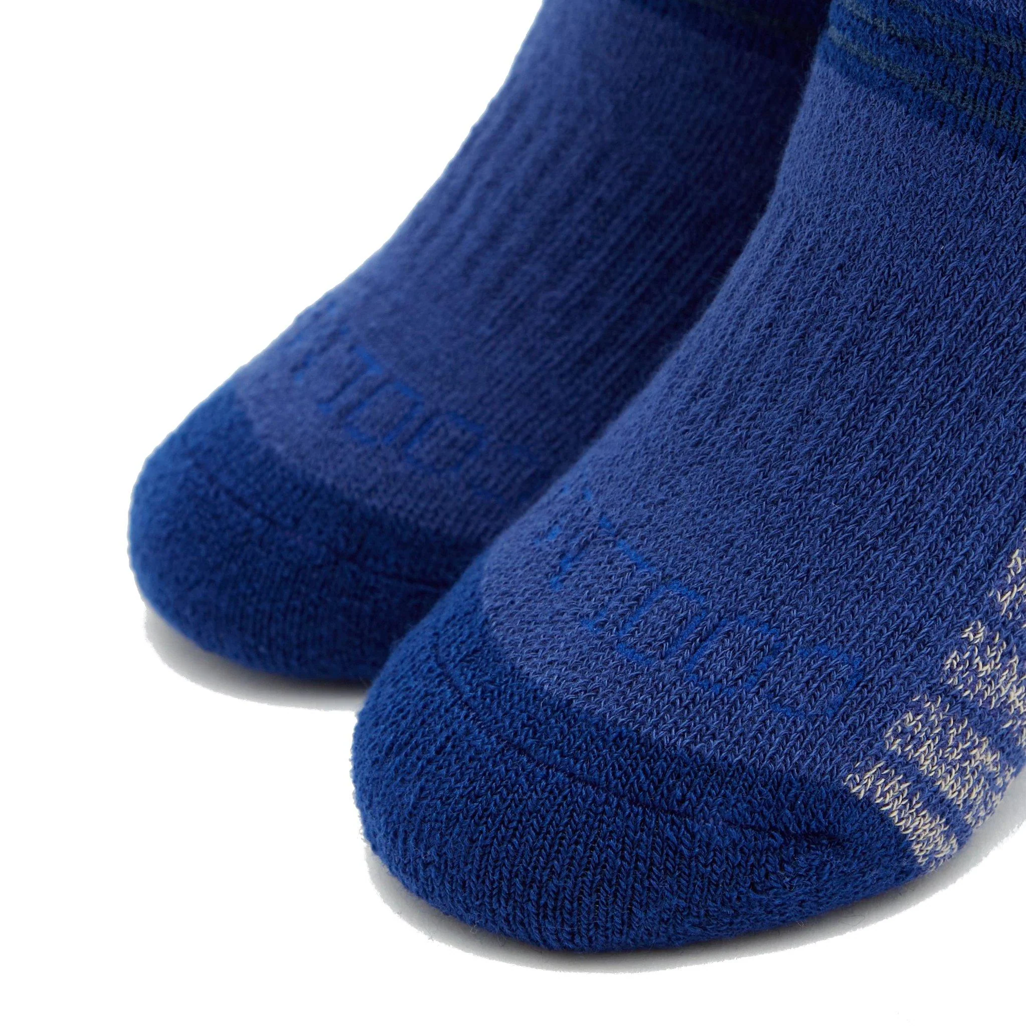 Kids Midweight Socks 2-Pack - Blue - Image 4