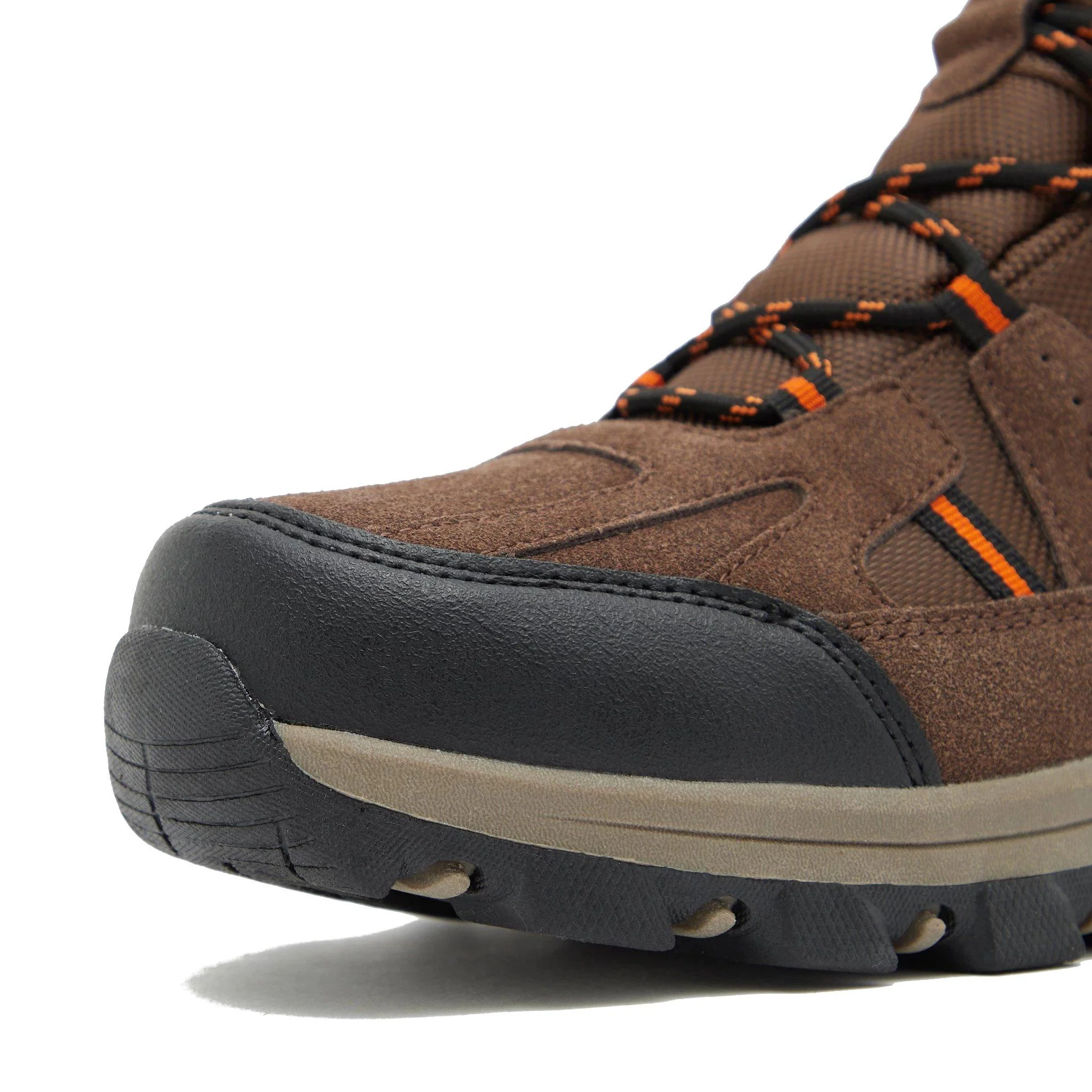 Men's Buxton Waterproof Mid Walking Boots - Brown - Image 4