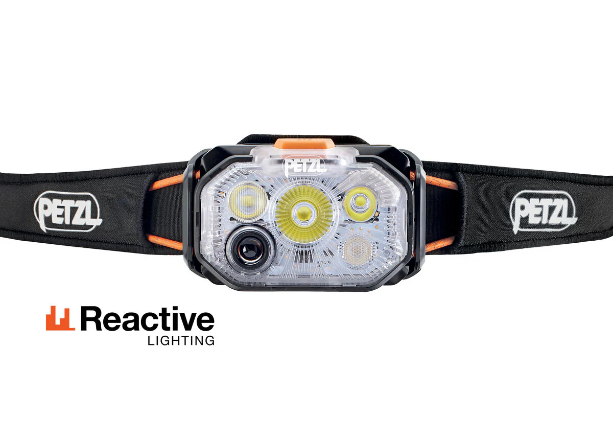 Swift RL Headtorch - Black / Orange - Image 4
