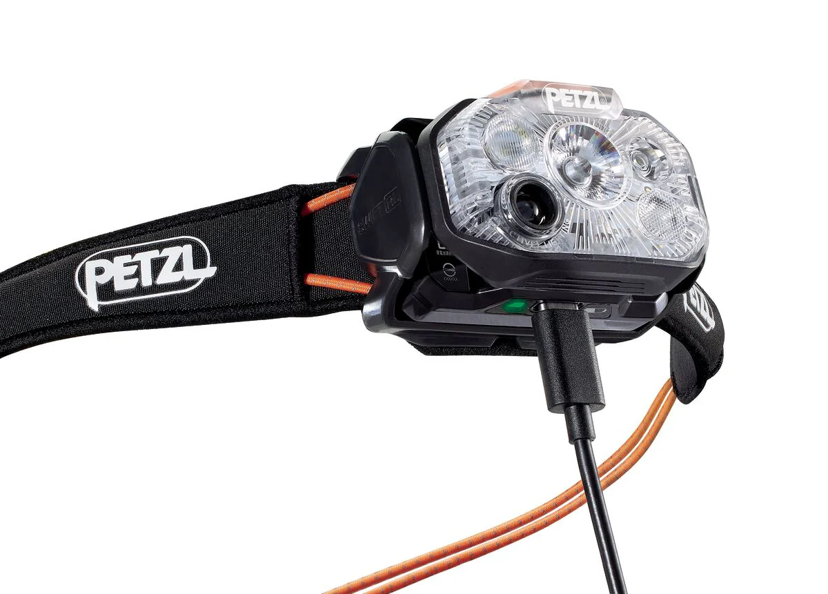 Swift RL Headtorch - Black / Orange - Image 5