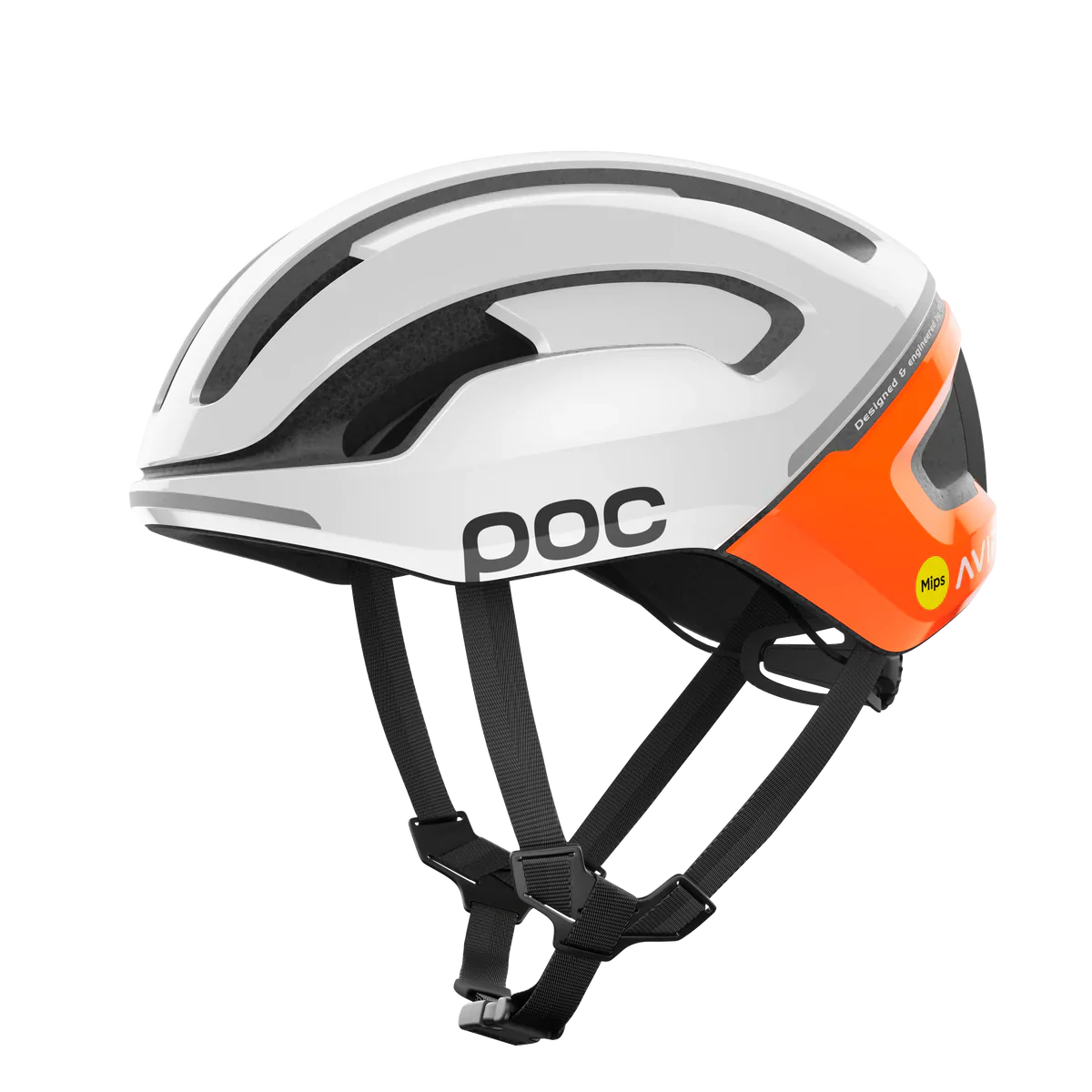 Omne Air MIPS Road Helmet - White/Orange