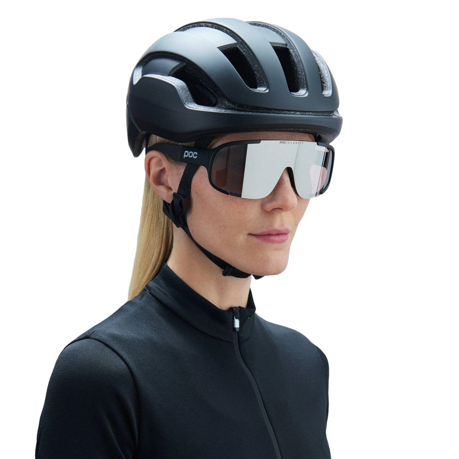 Unisex Omne Air MIPs Road Cycling Helmet - Black - Image 5