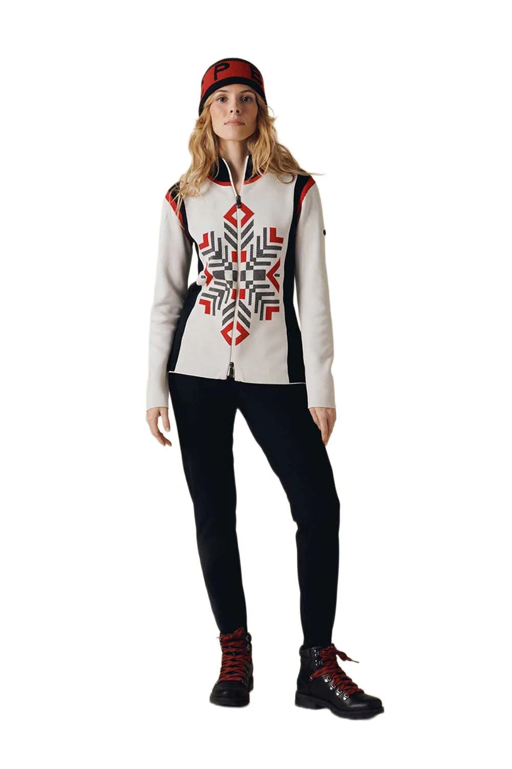 Women's Alice Knit Sweater - White - Image 3