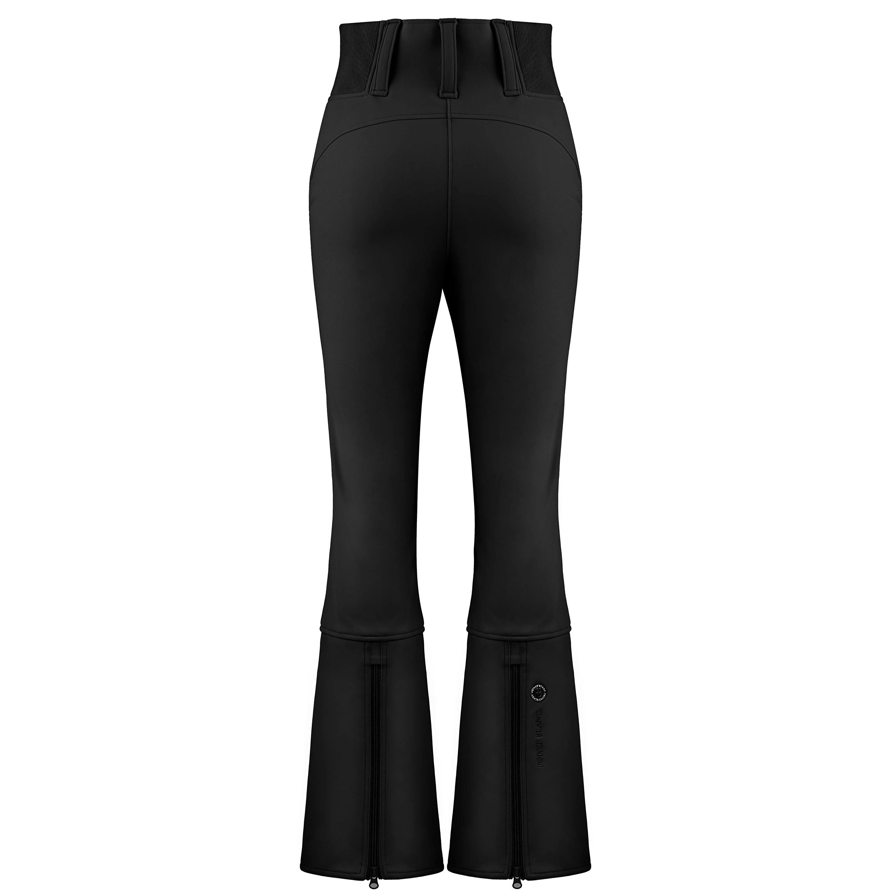 Women's Softshell Ski Pants - Black - Image 2