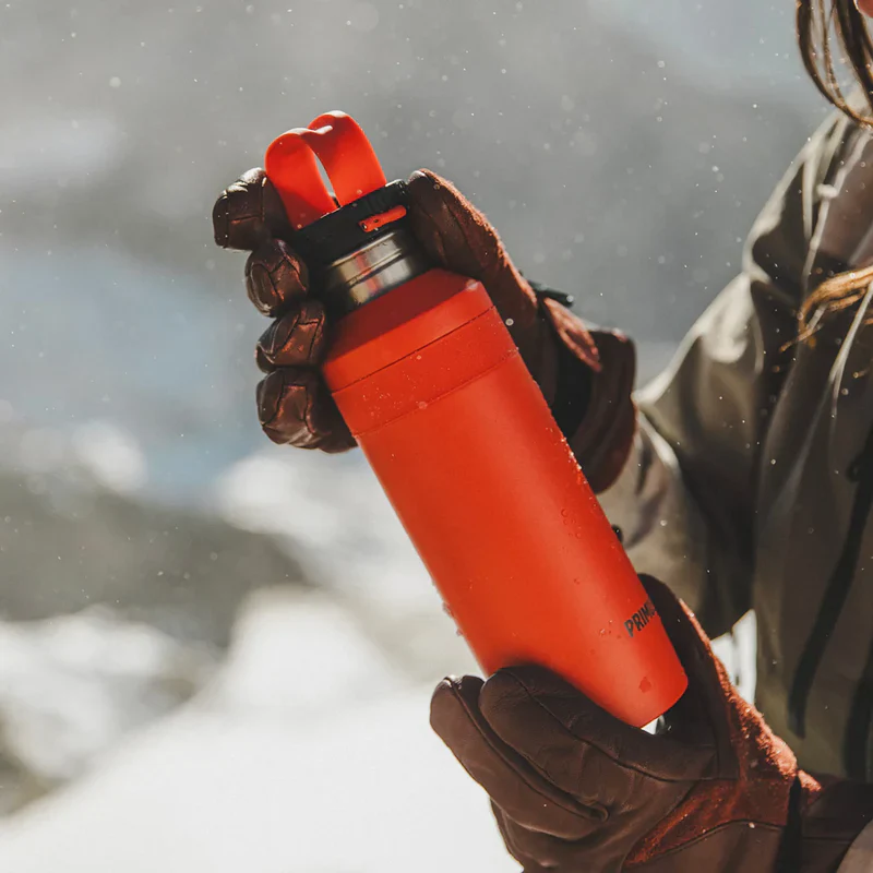 Tufa Narrow Insulated Bottle 0.6L - Red - Image 2