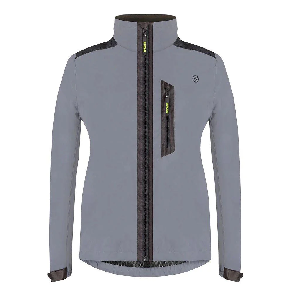 Women's Reflect 360 City Cycling Jacket - Silver