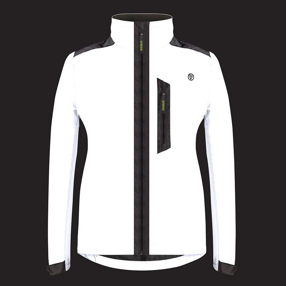 Women's Reflect 360 City Cycling Jacket - Silver - Image 3