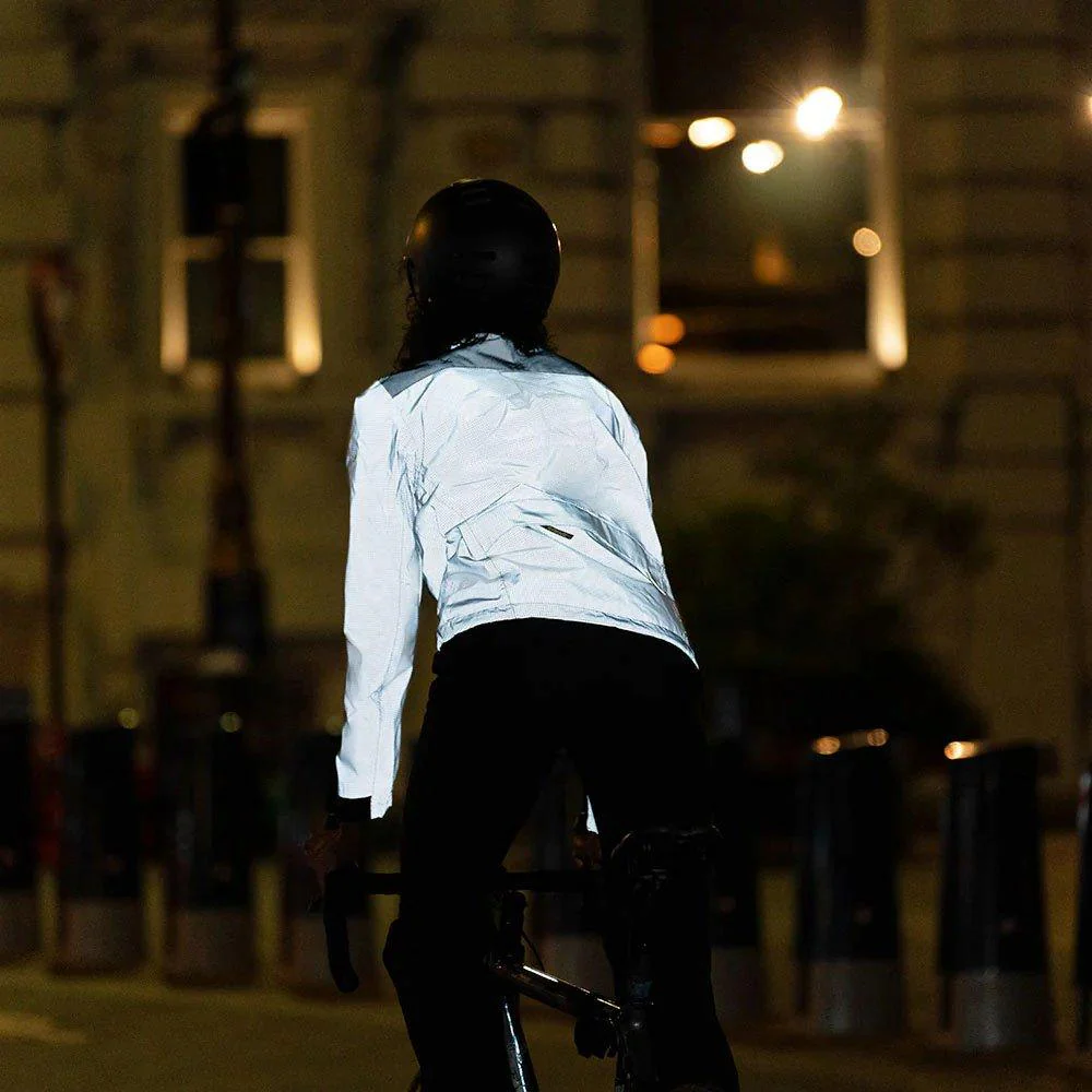 Women's Reflect 360 City Cycling Jacket - Silver - Image 7