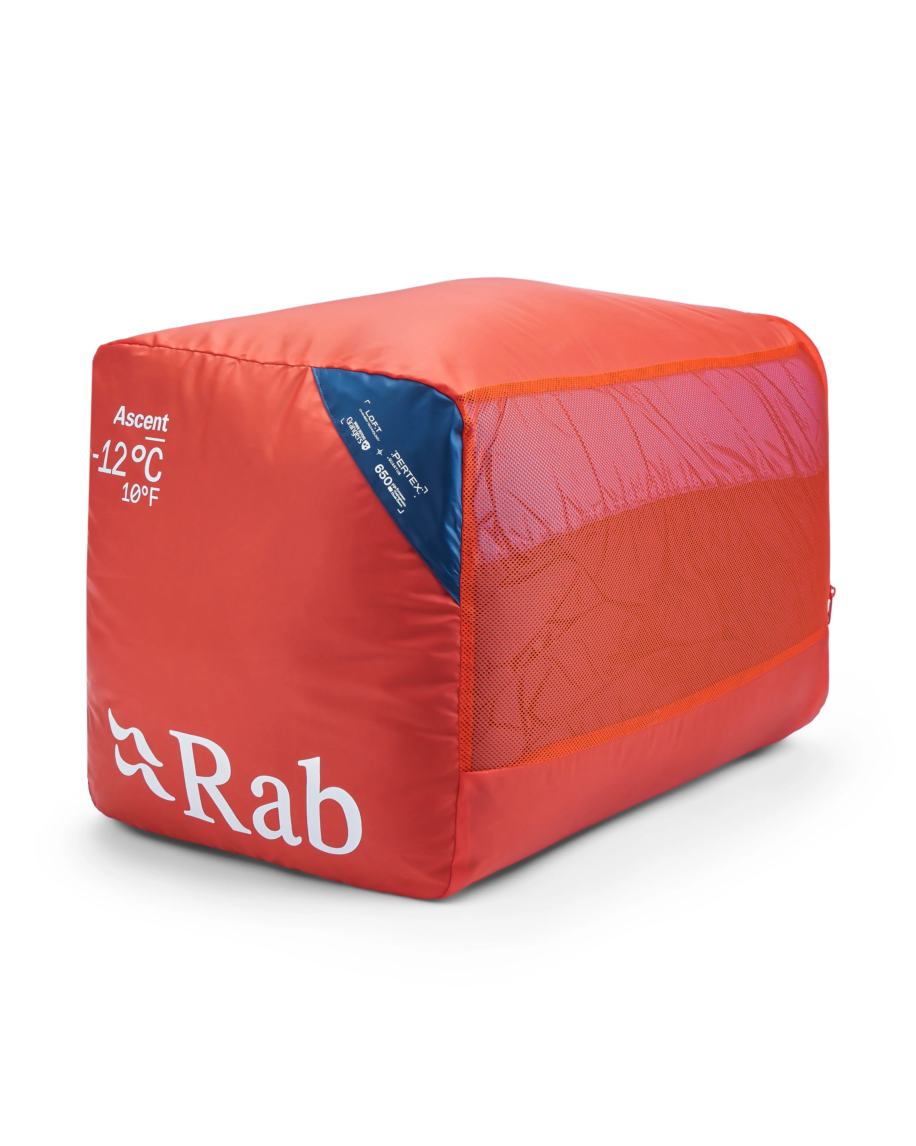 Ascent -12°C Sleeping Bag - Blue - Image 4