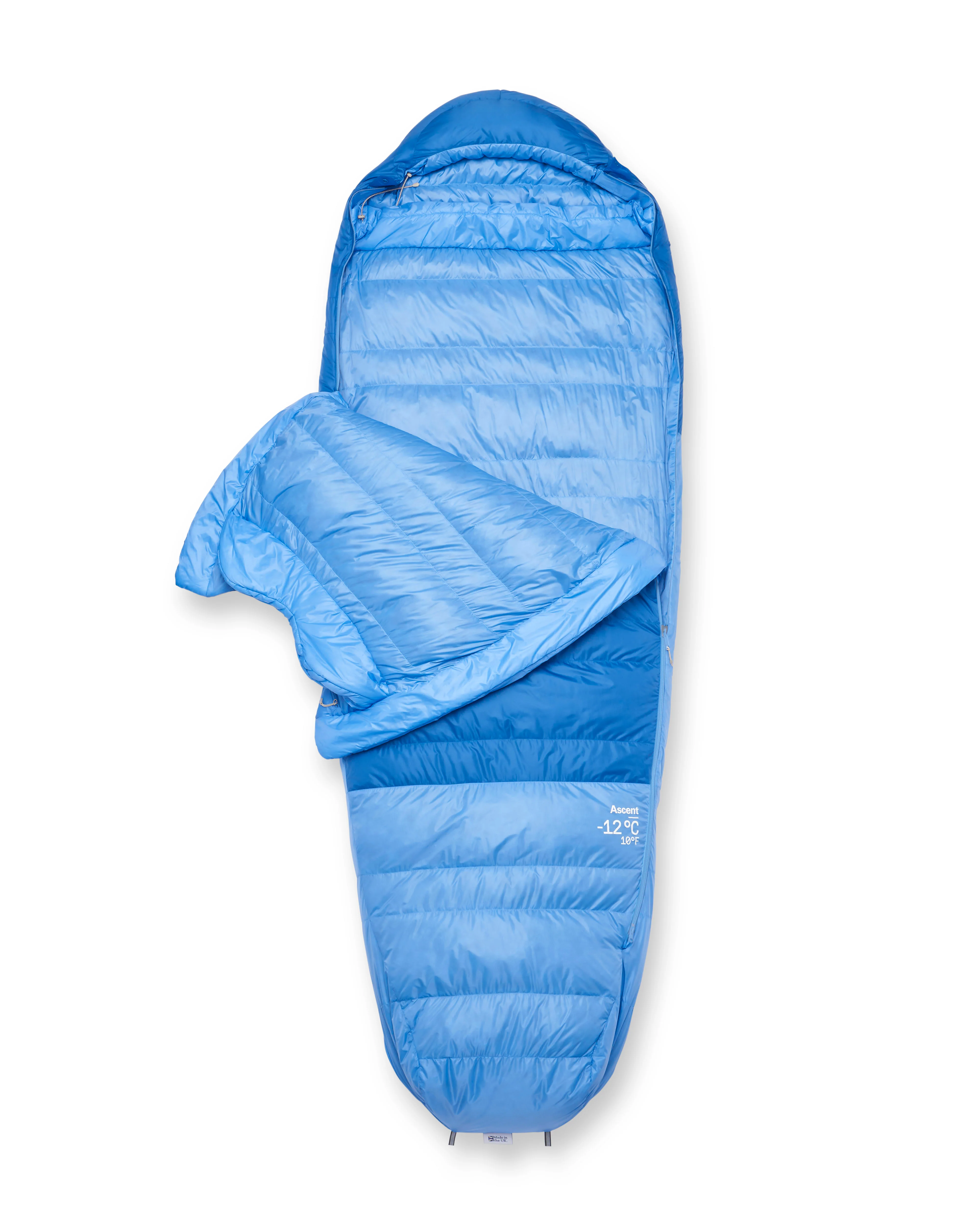 Women's Ascent -12°C Sleeping Bag - Blue - Image 3