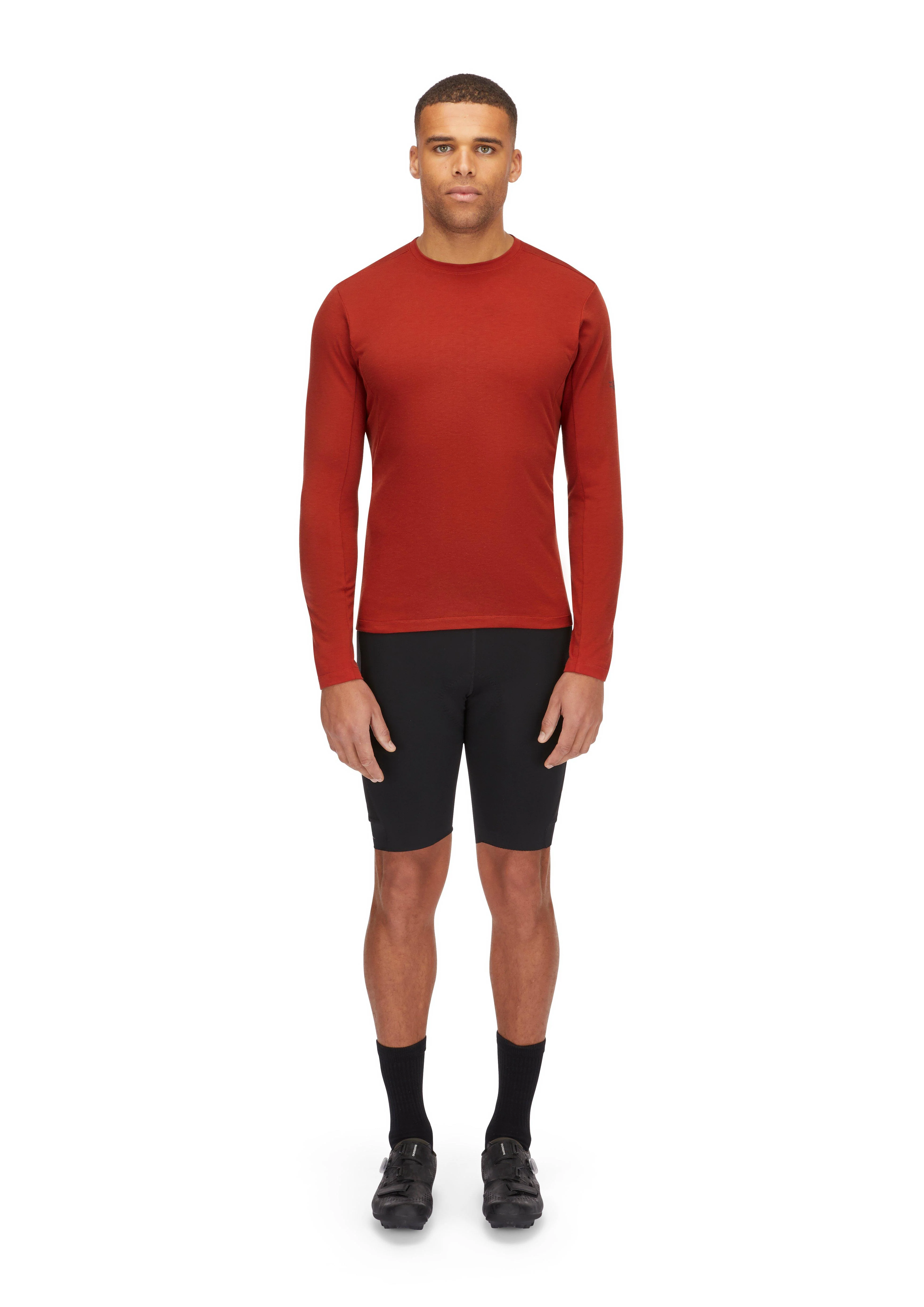 Men's Crimp Long-Sleeve T-Shirt - Red - Image 7