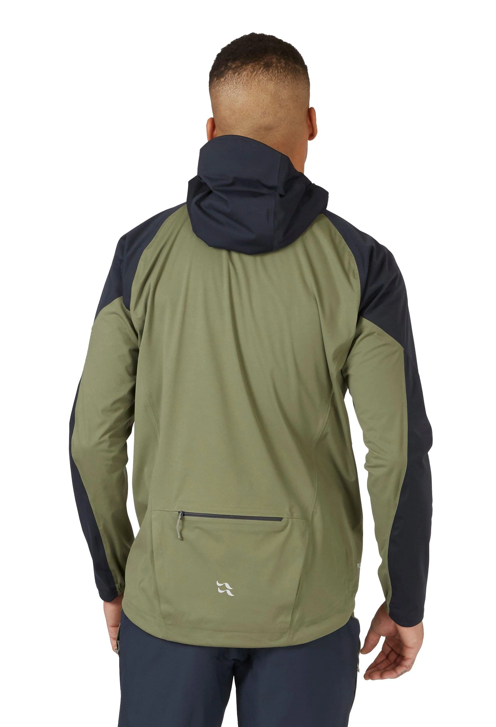 Men's Kinetic Waterproof Jacket - Khaki Beluga - Image 3