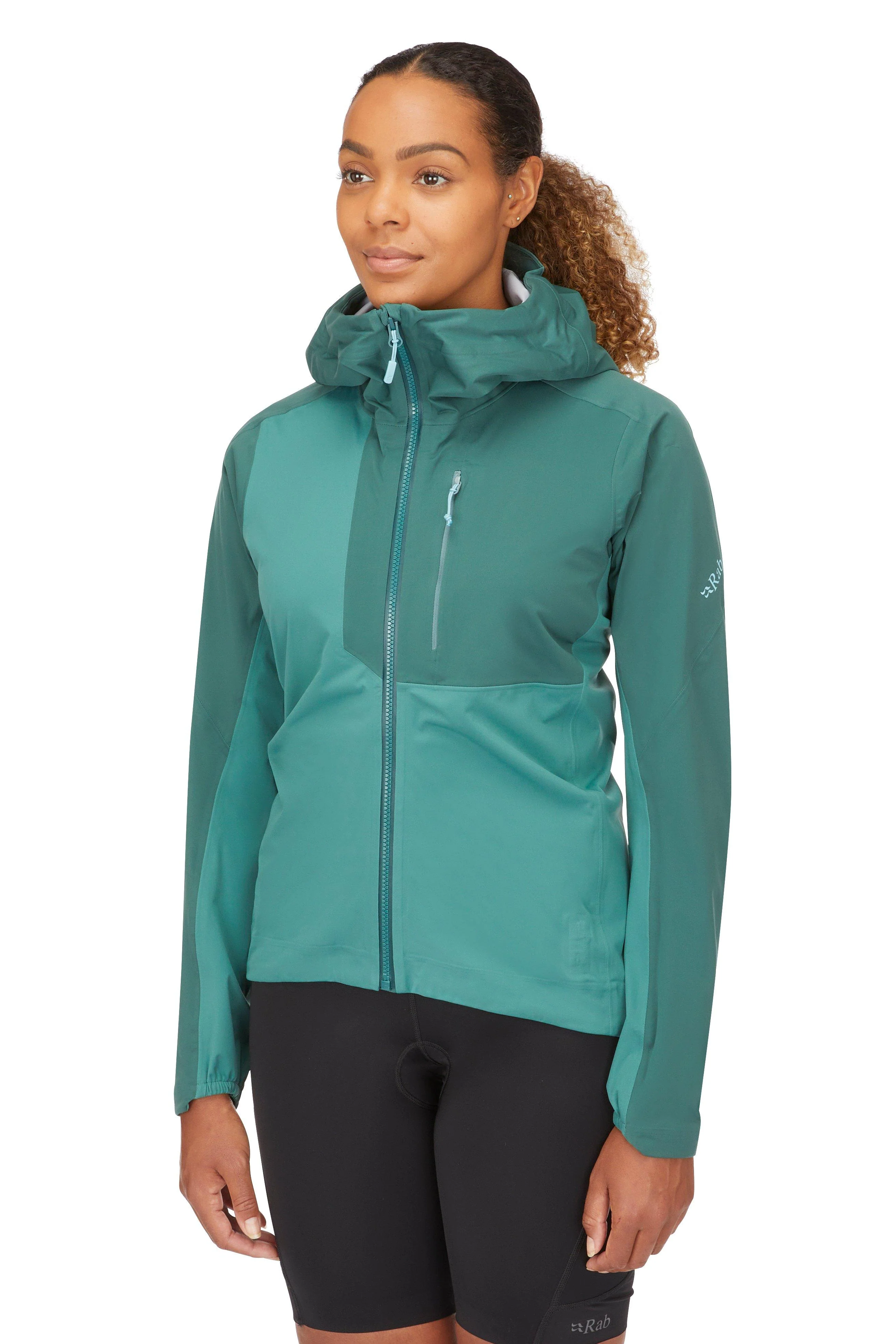 Women's Kinetic Waterproof Jacket - Green - Image 3