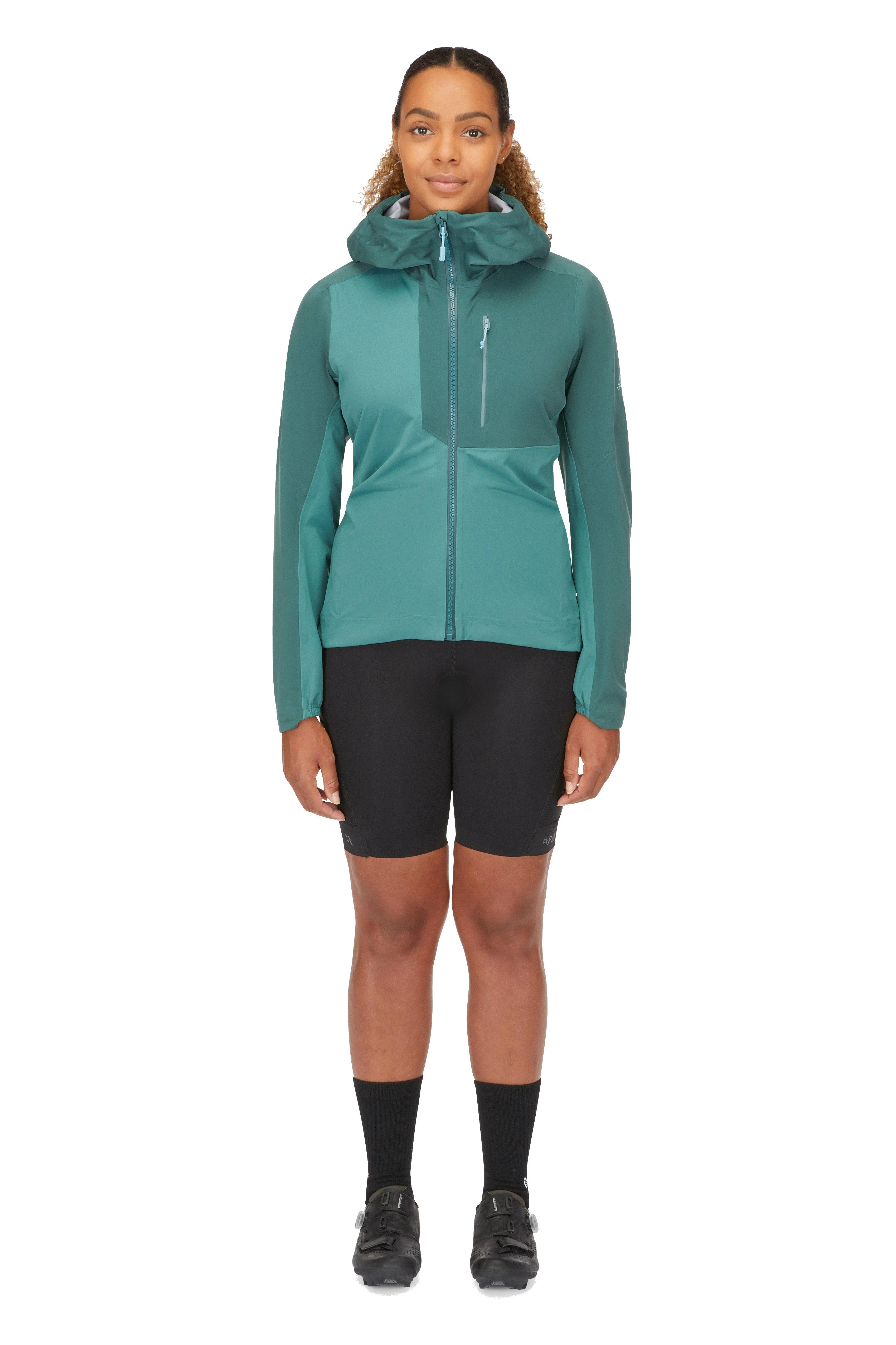 Women's Kinetic Waterproof Jacket - Green - Image 5