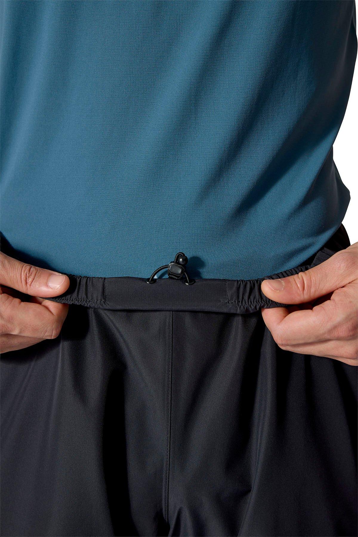 Men's Downpour Pants - Short - Black - Image 5