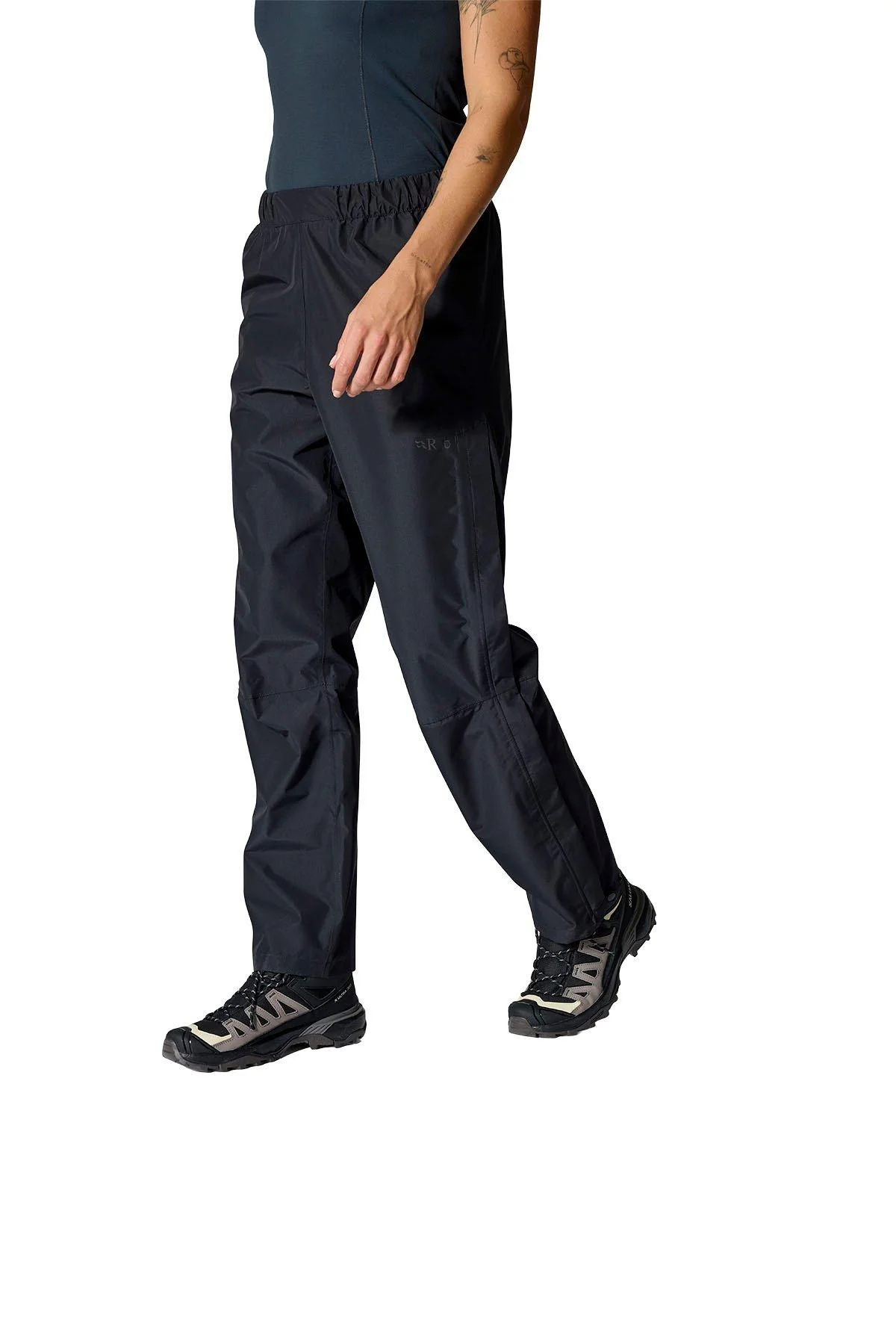 Women's Downpour Pants - Regular - Black - Image 2