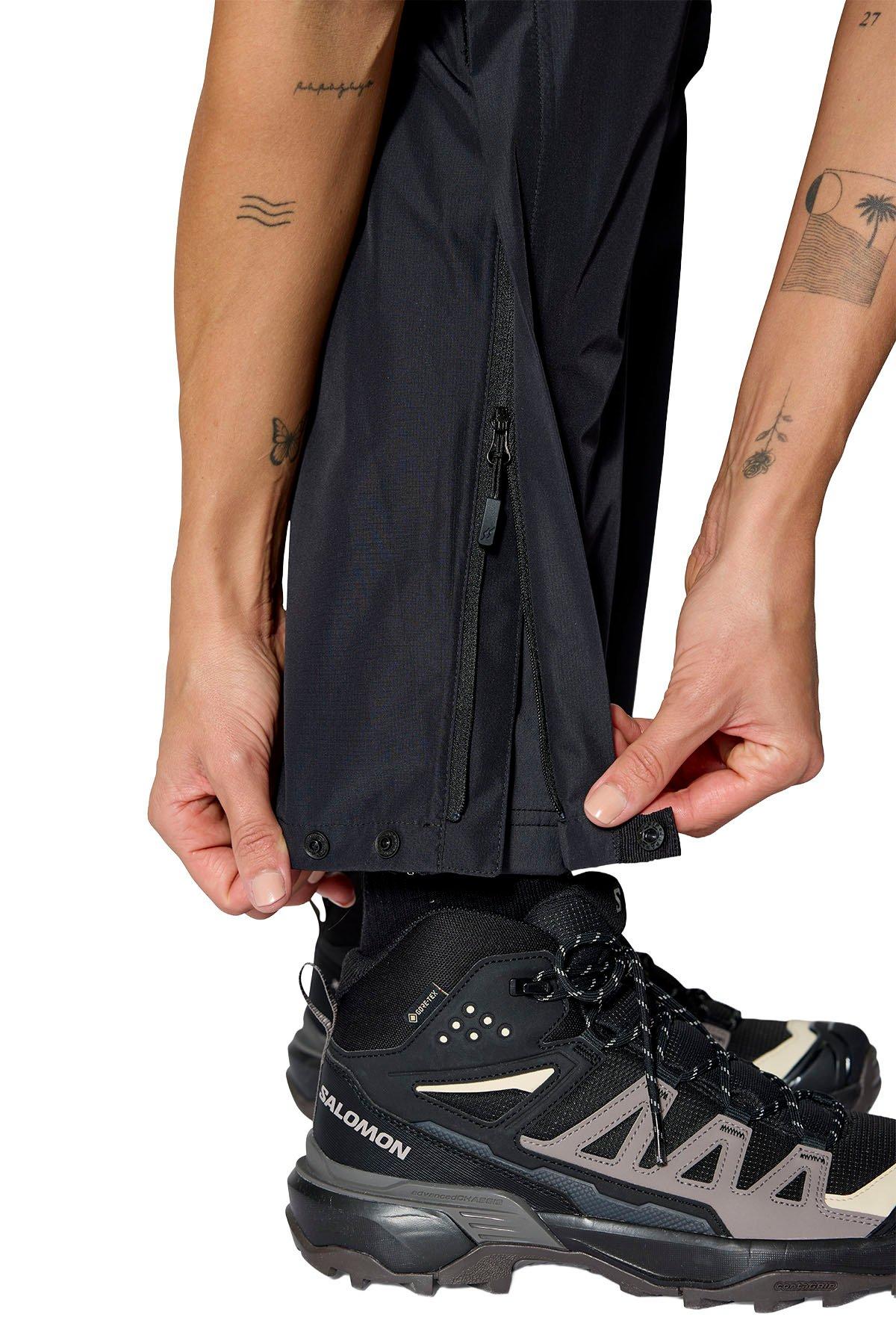 Women's Downpour Pants - Regular - Black - Image 5