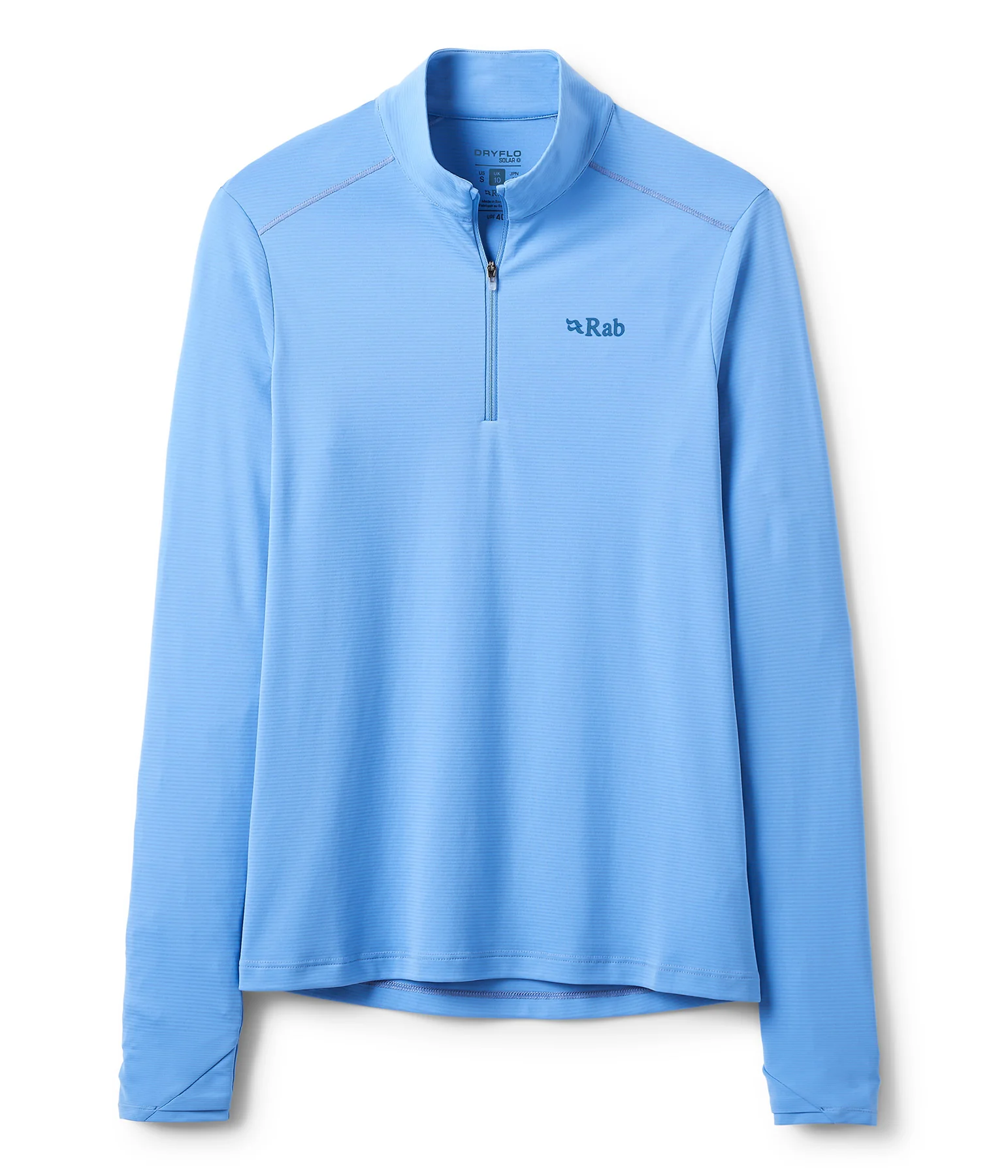 Women's Force Long-Sleeve Zip Top - Blue