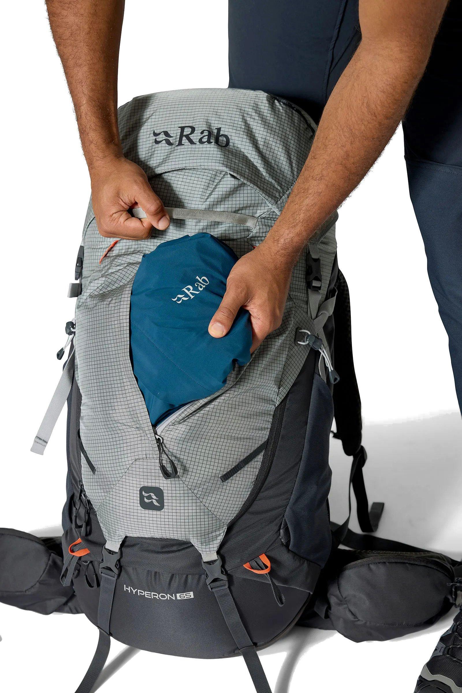 Hyperon 65L Mountaineering Pack - Grey - Image 9