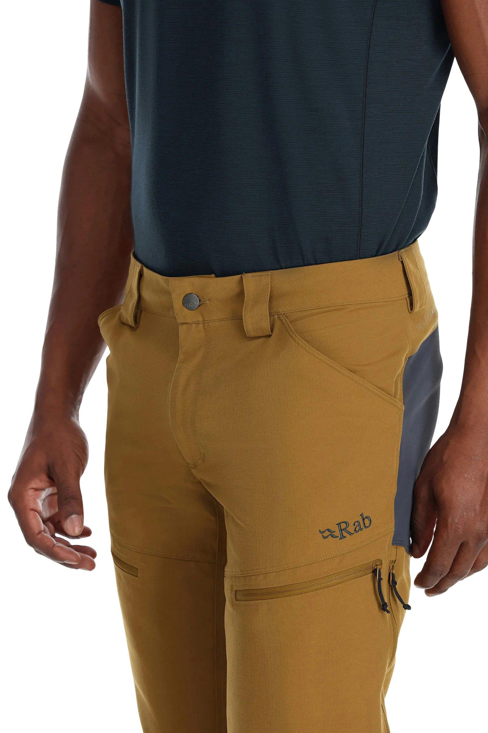 Men's Lochan Pants (Short) - Yellow - Image 5