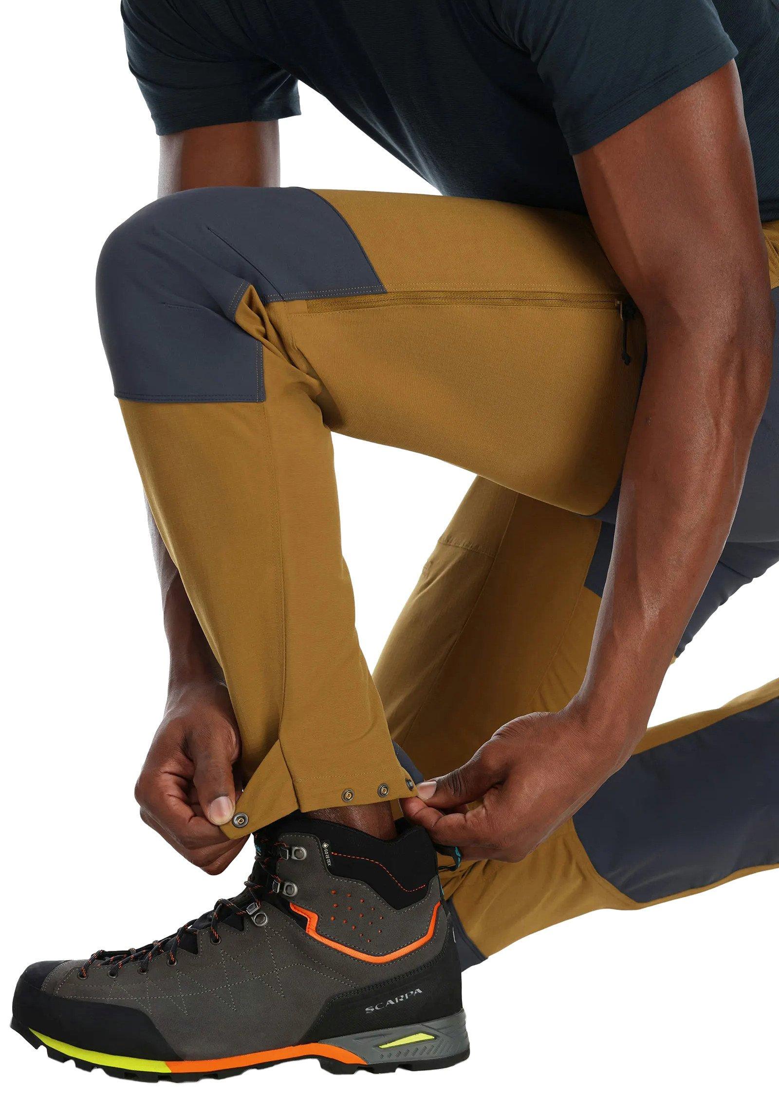 Men's Lochan Pants (Short) - Yellow - Image 6