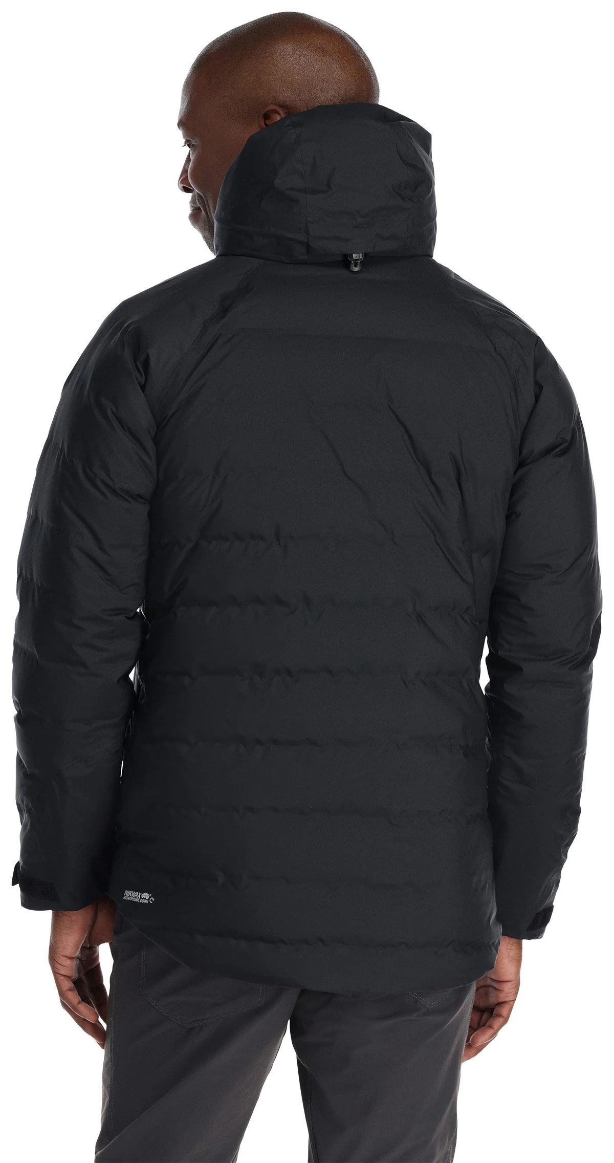 Men's Valiance Waterproof Down Jacket - Black - Image 4