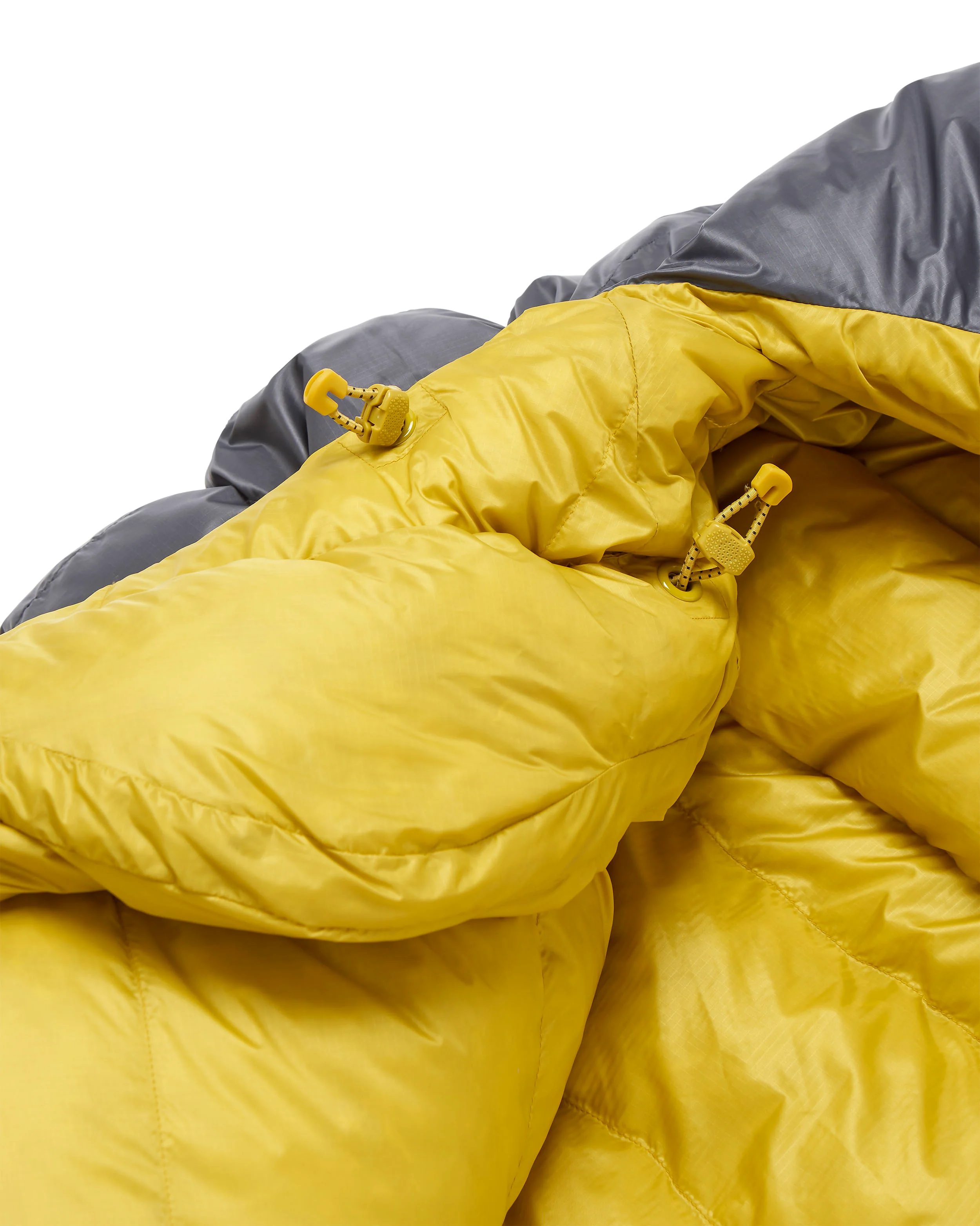 Neutrino -12°C Down Sleeping Bag - Yellow / Grey - Image 4