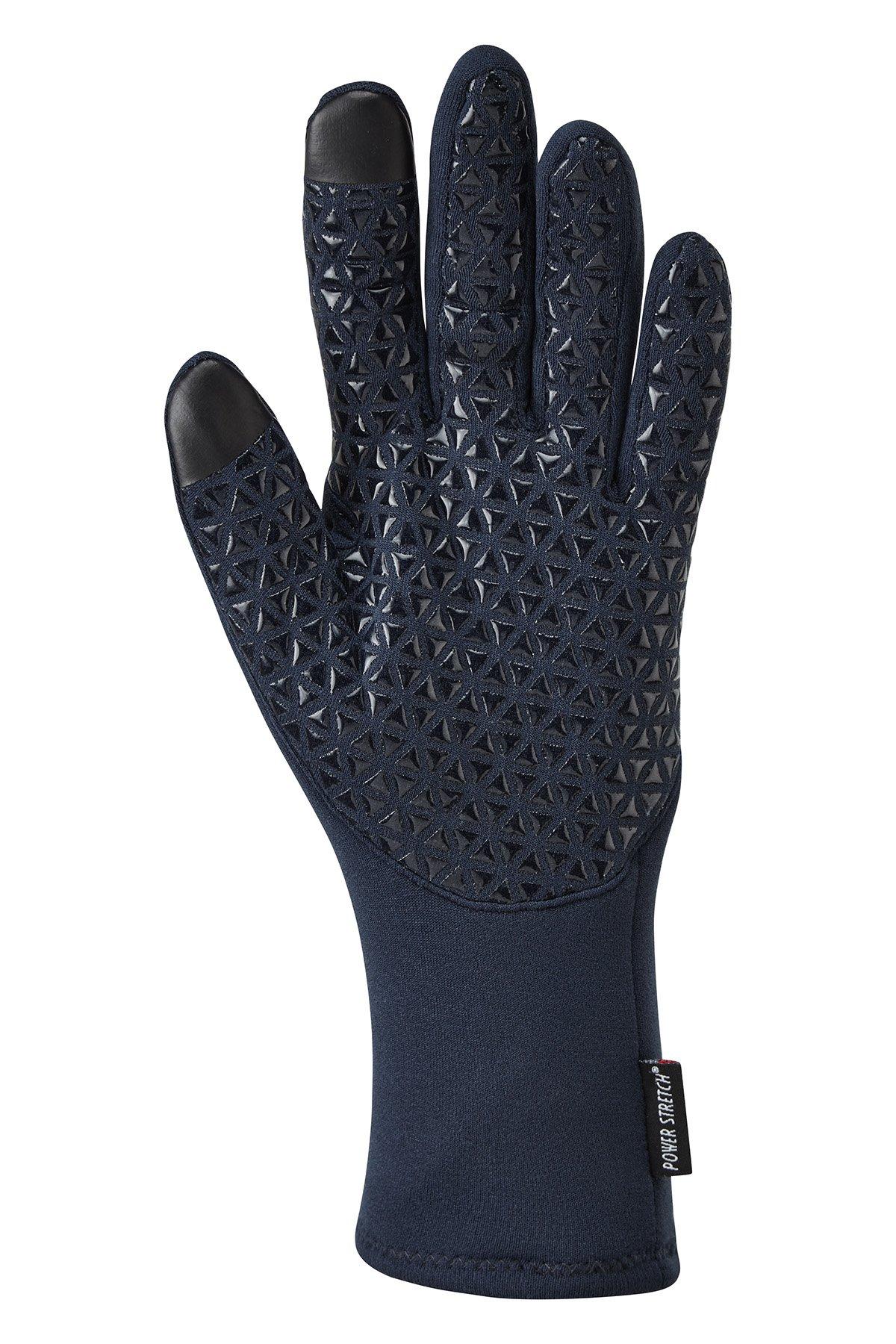 Men's Power Stretch Contact Grip Gloves - Navy - Image 2