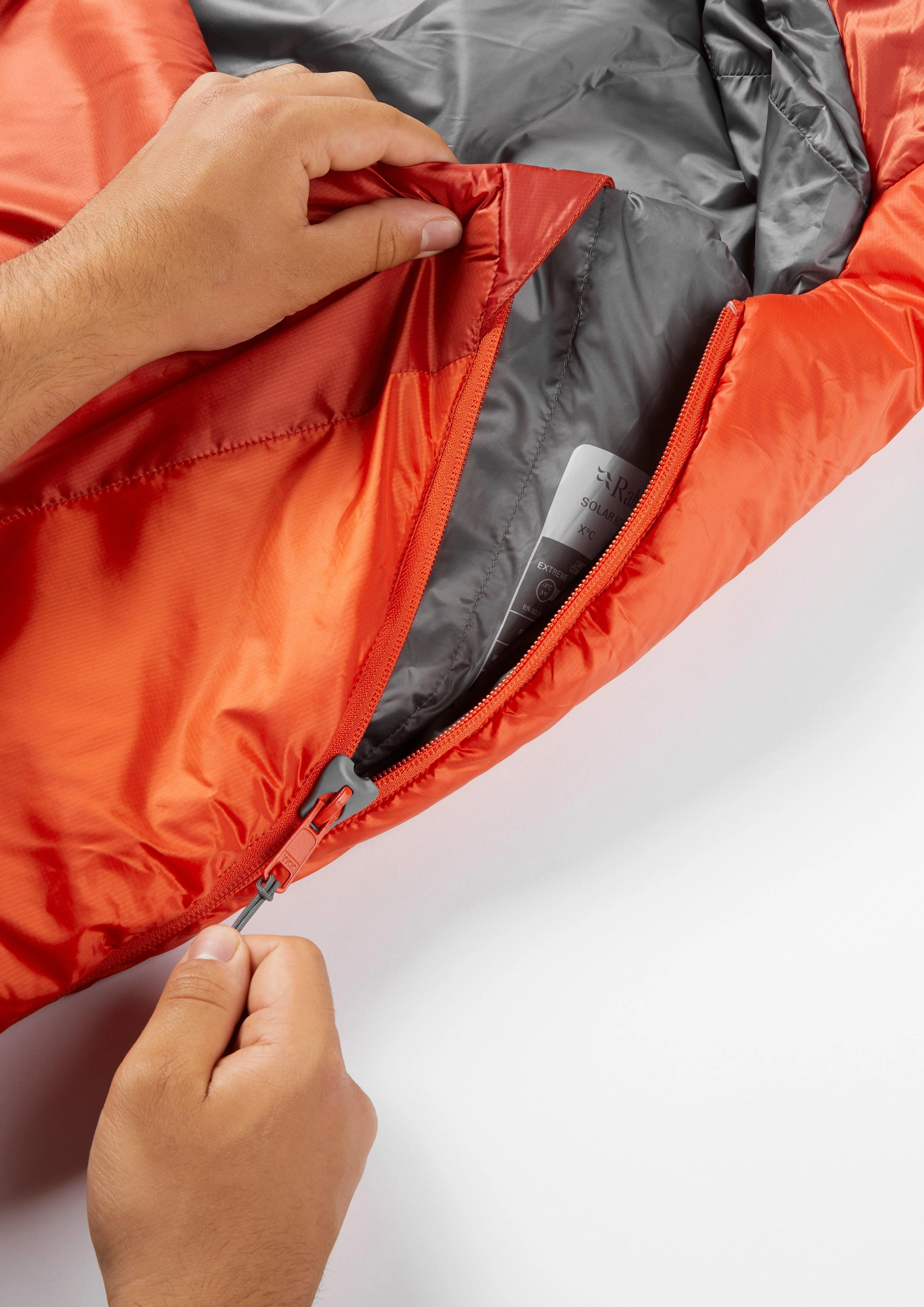 Solar Eco 1 Sleeping Bag - Red Clay - Image 3