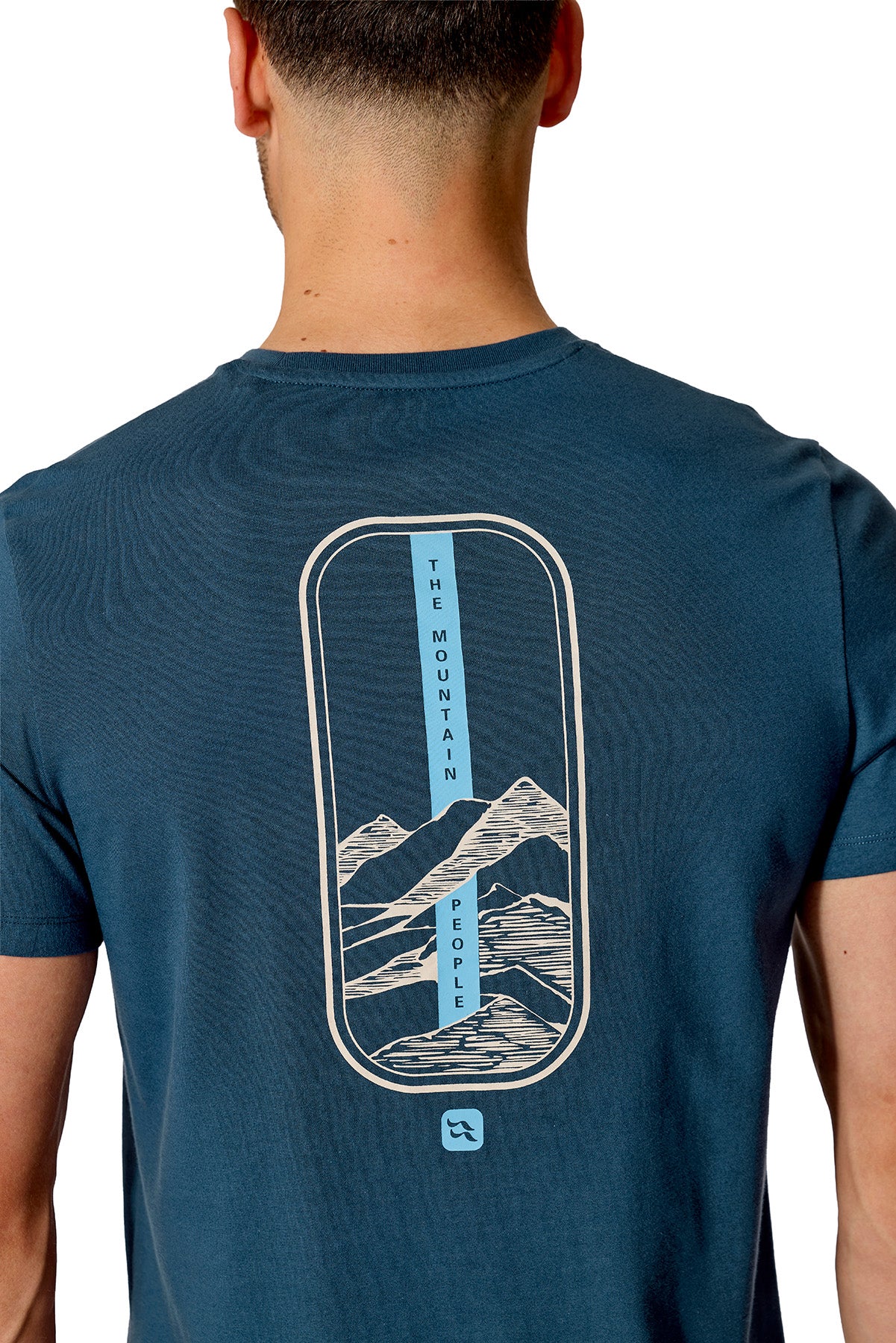 Men's Stance Strata T-Shirt - Blue - Image 5
