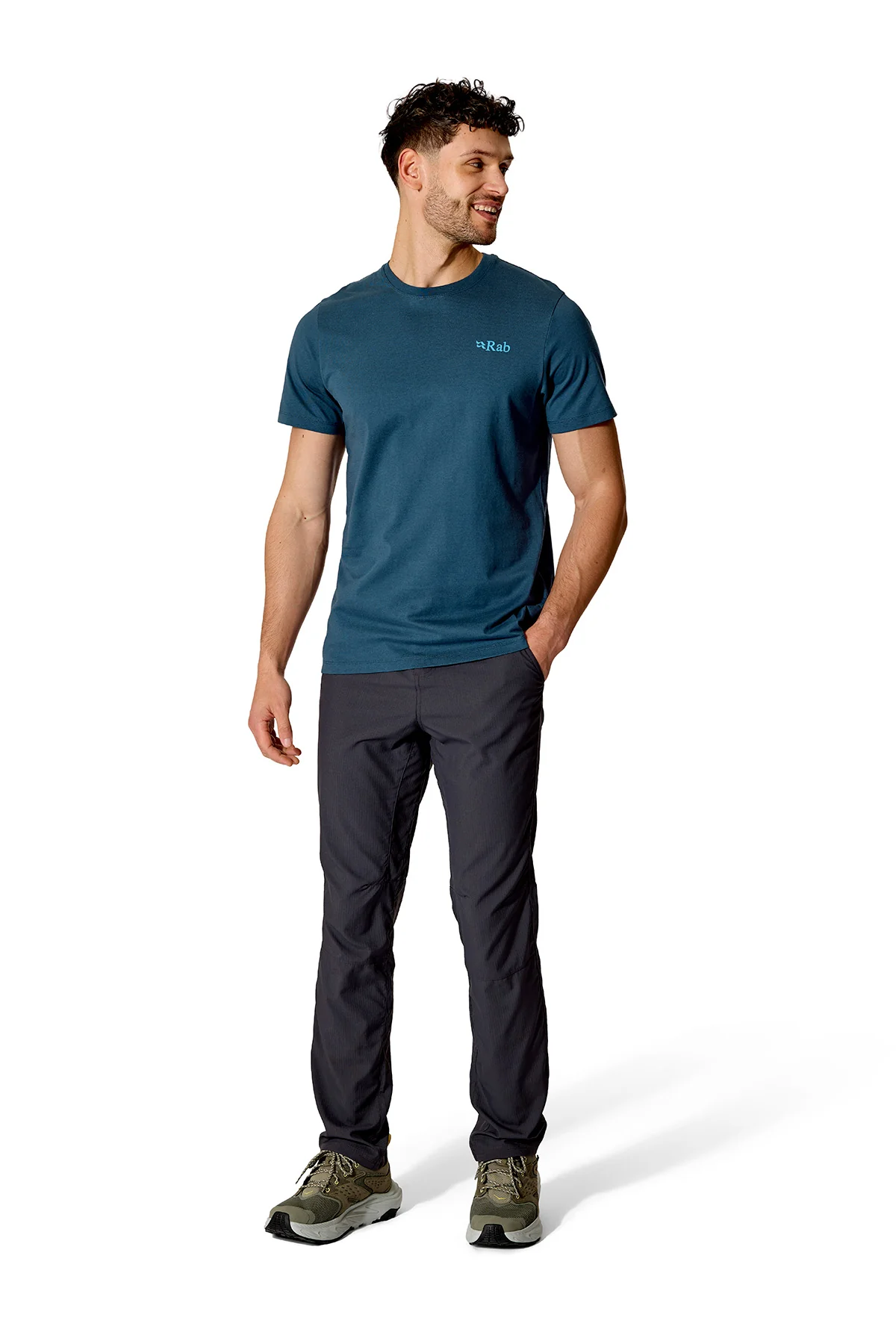 Men's Stance Strata T-Shirt - Blue - Image 7