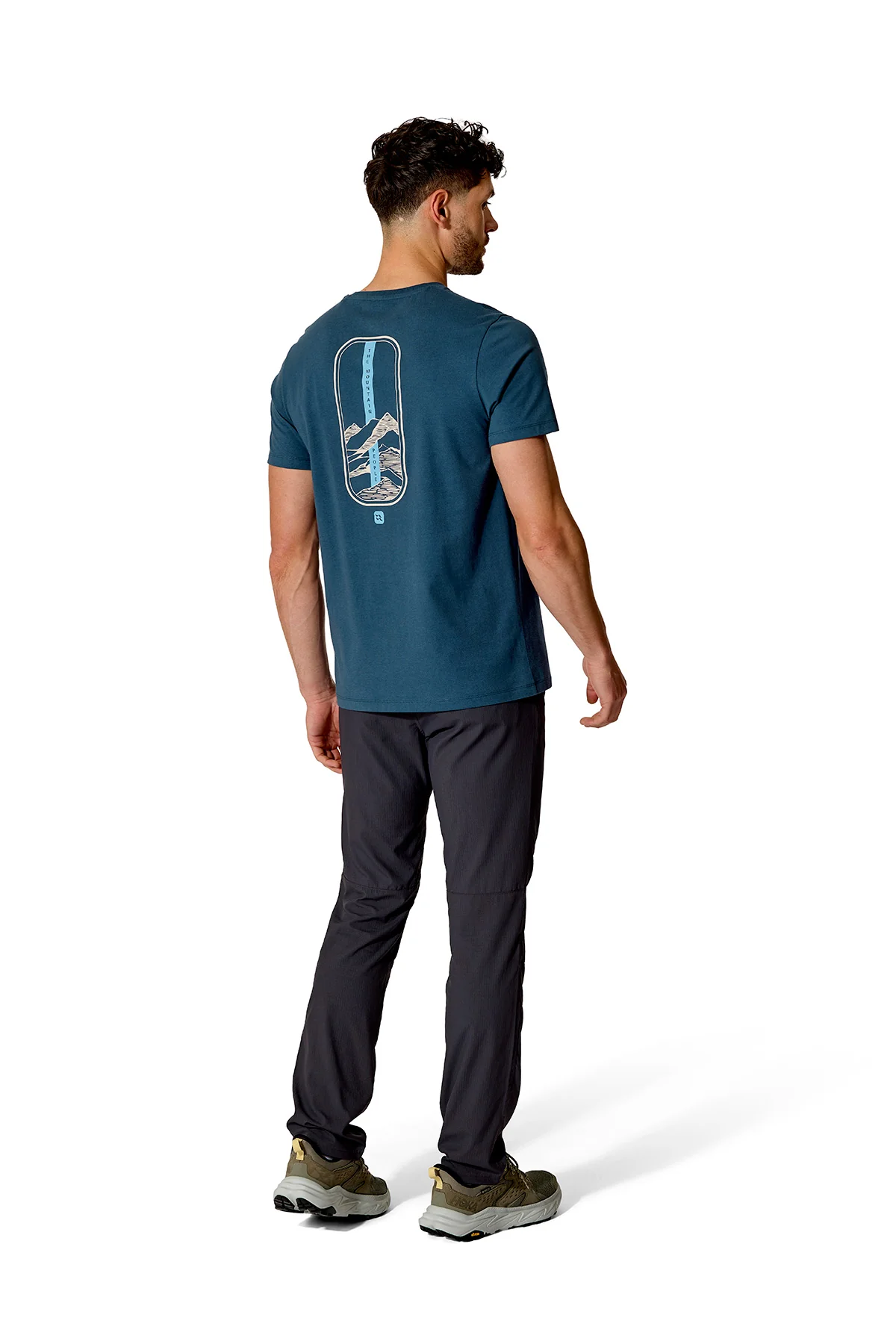 Men's Stance Strata T-Shirt - Blue - Image 8