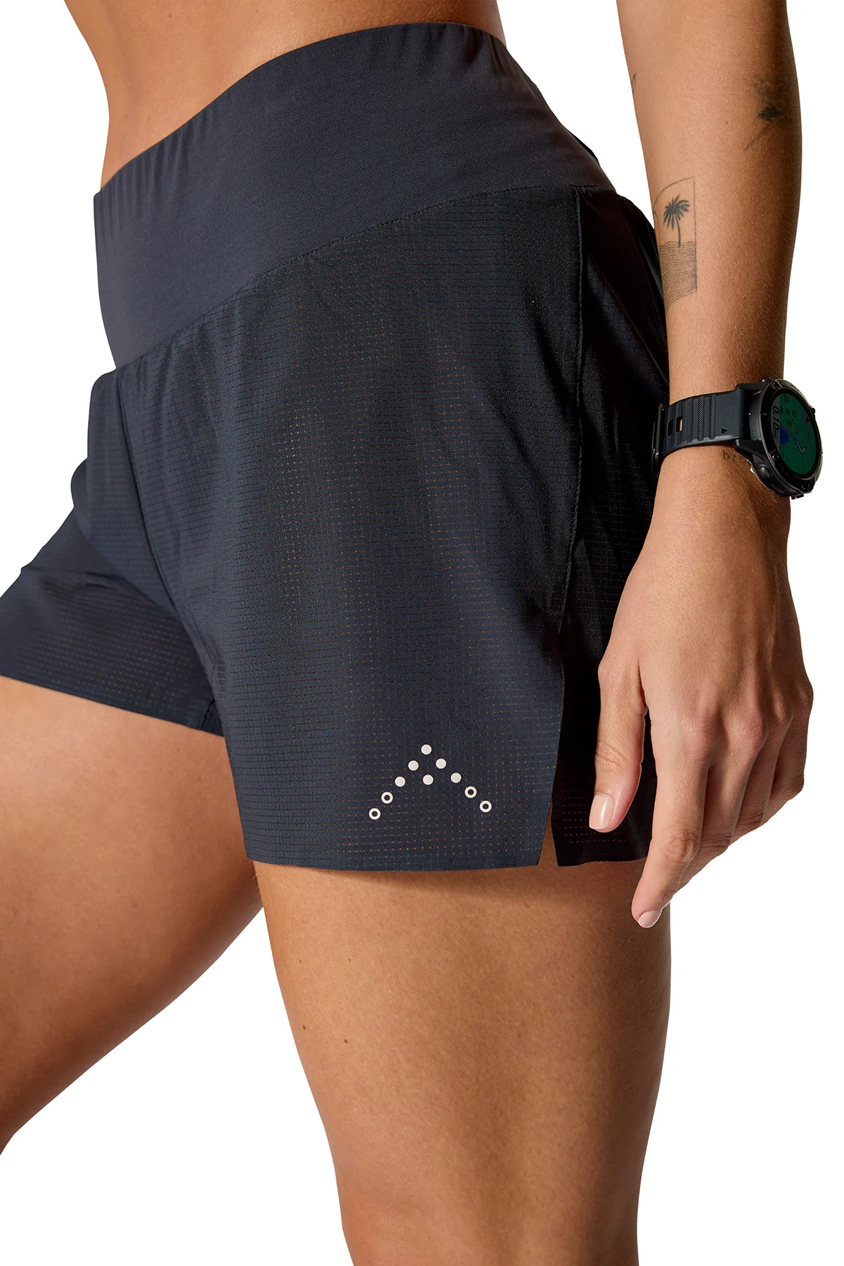 Women's Talus Light 3" Running Shorts - Black - Image 5