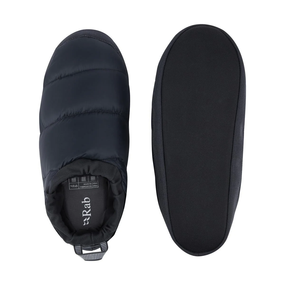 Unisex Down Hut Slippers - Dark Navy - Image 3