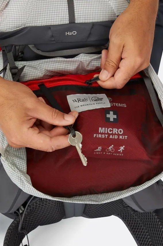 Muon 50L Hiking Backpack - Grey - Image 8
