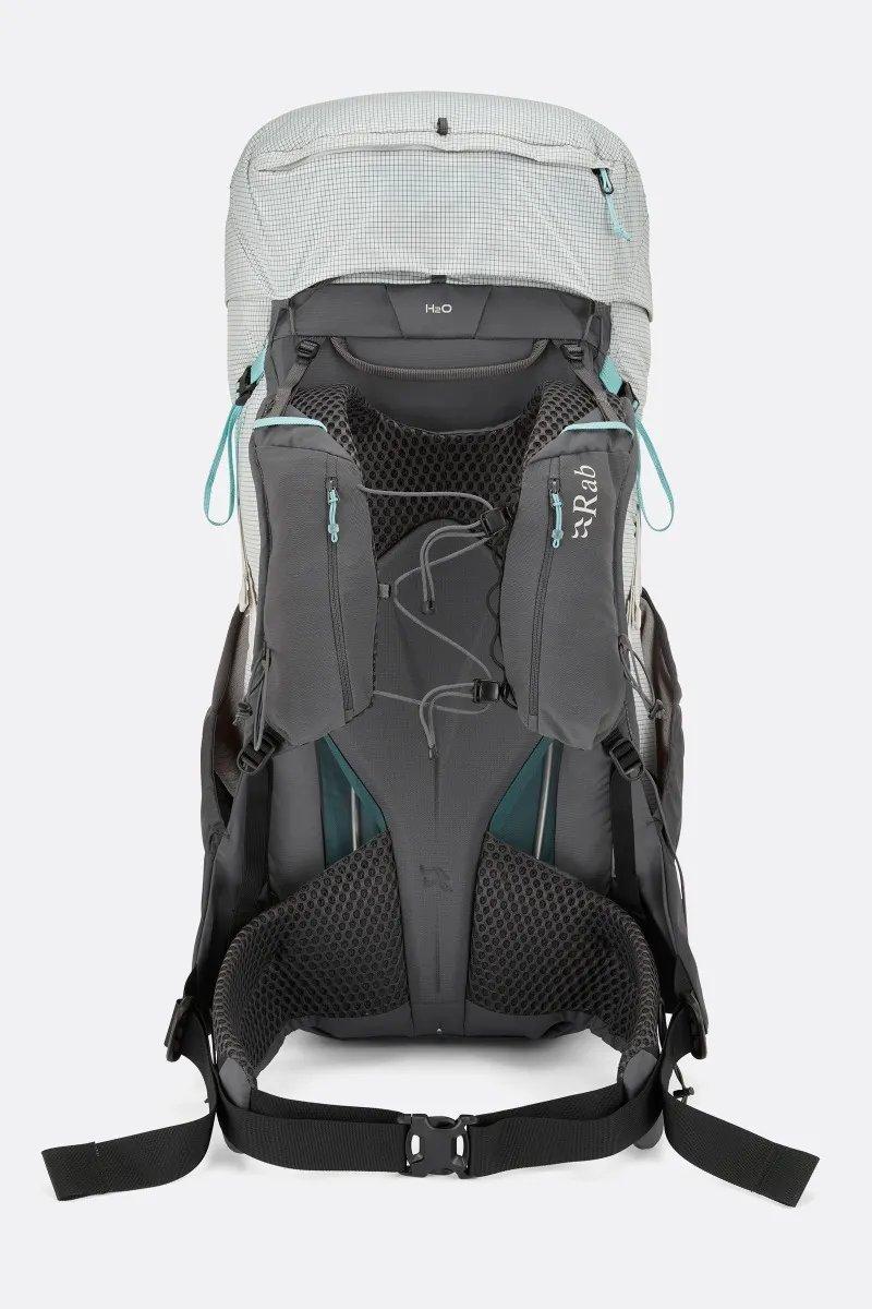 Women's Muon ND 50L Hiking Backpack - Grey - Image 2