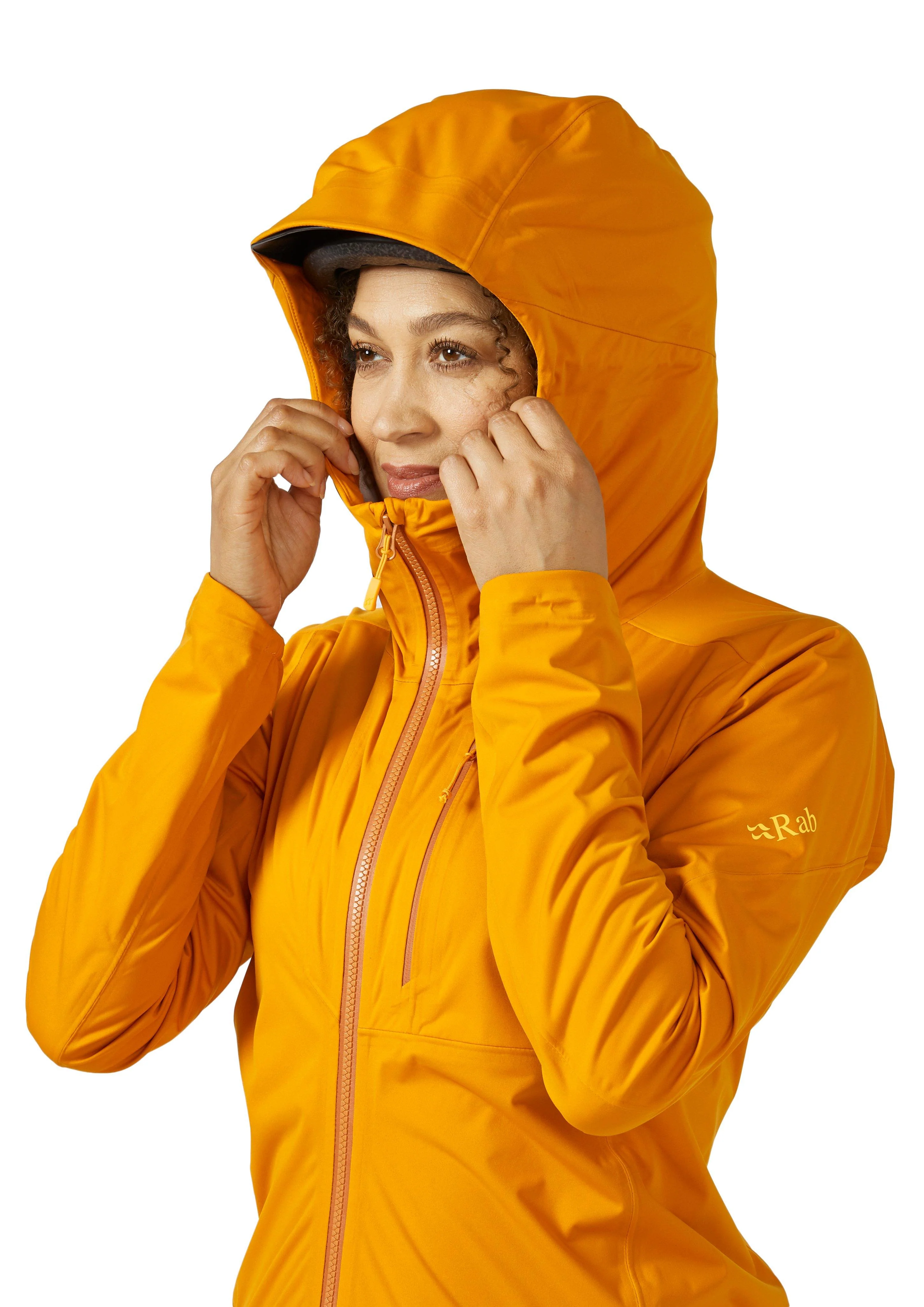 Women's Kinetic Waterproof Jacket - Marmalade - Image 5