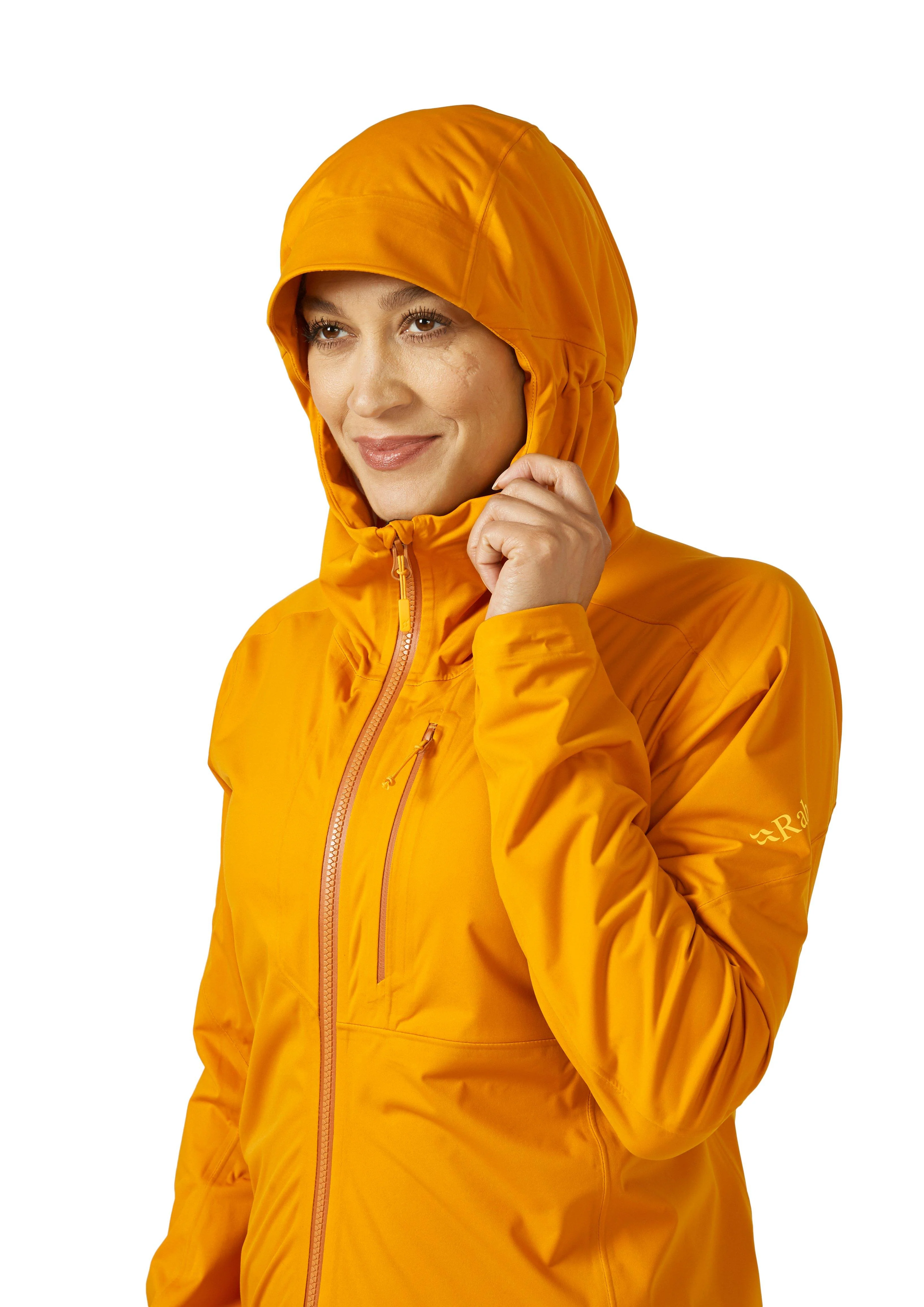 Women's Kinetic Waterproof Jacket - Marmalade - Image 6