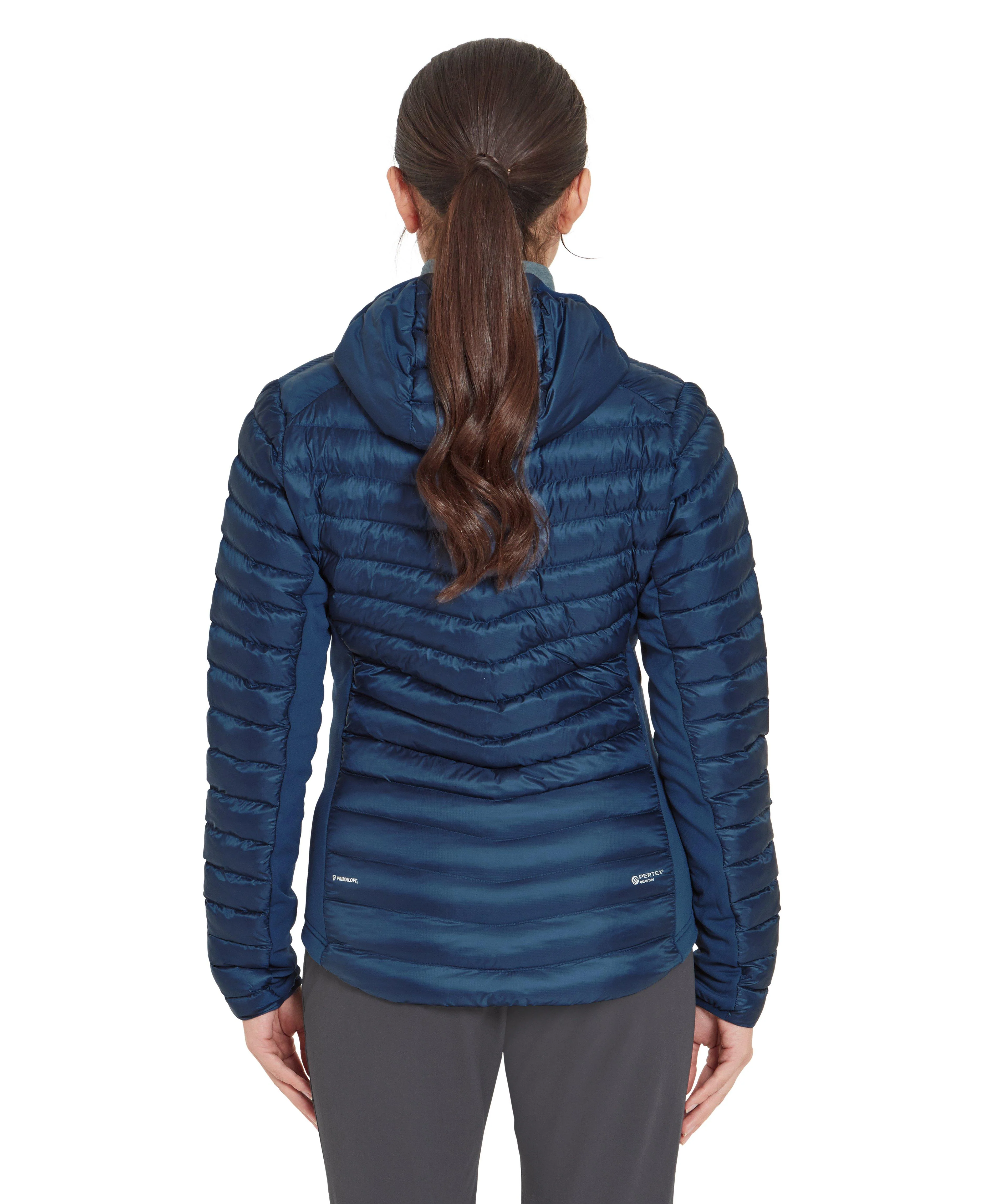 Women's Cirrus Flex Hooded Jacket - Blue - Image 4