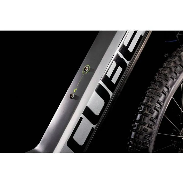 Reaction Hybrid Pro 625 E-Mountain Bike - 2022 - Flash Grey / Green - Image 2