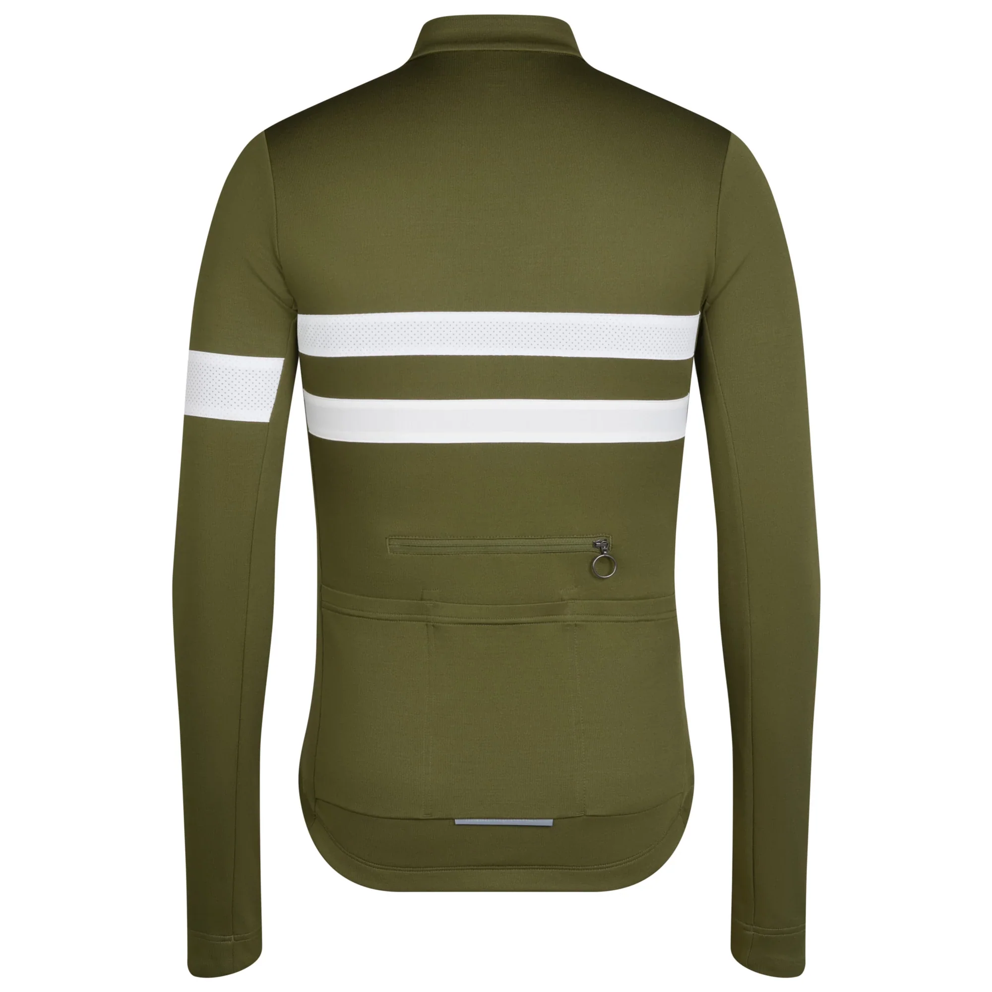 Men's Brevet Long Sleeve Jersey - Green - Image 2