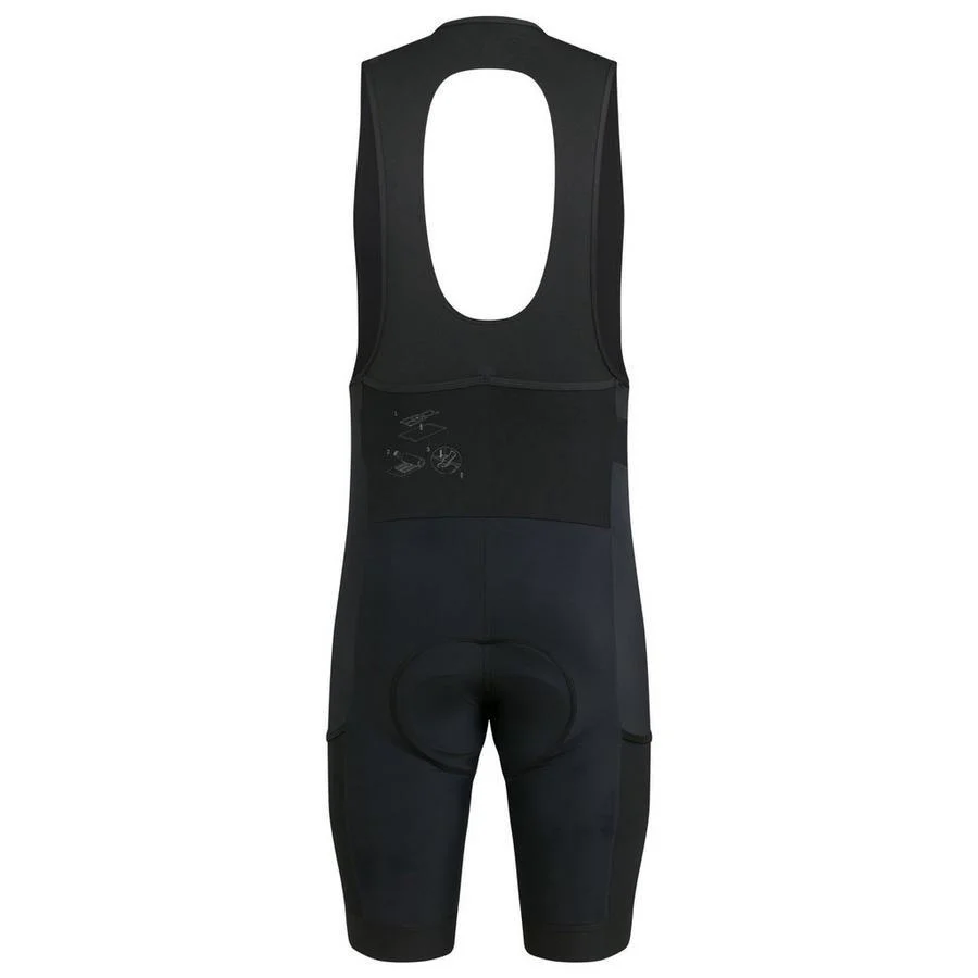 Men's Core Cargo Bib Shorts - Black - Image 2