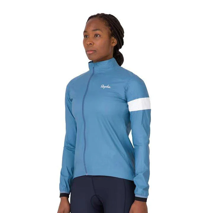 Women's Core Rain Jacket II - Blue - Image 4