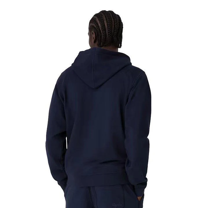 Men's Cotton Hoodie - Navy - Image 4