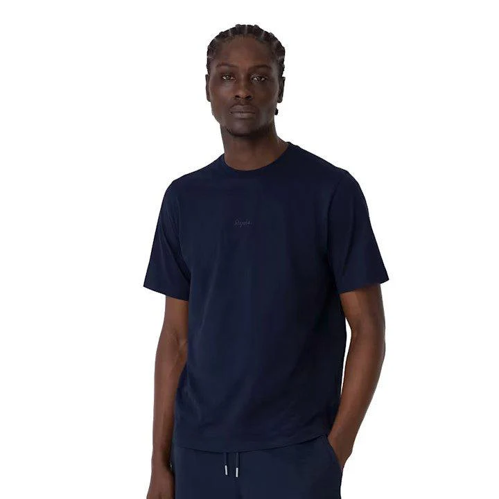 Men's Cotton T-Shirt - Navy - Image 3