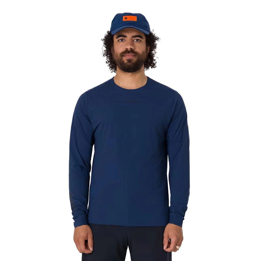 Men's Trail Finale Windblock Jersey - Navy - Image 3