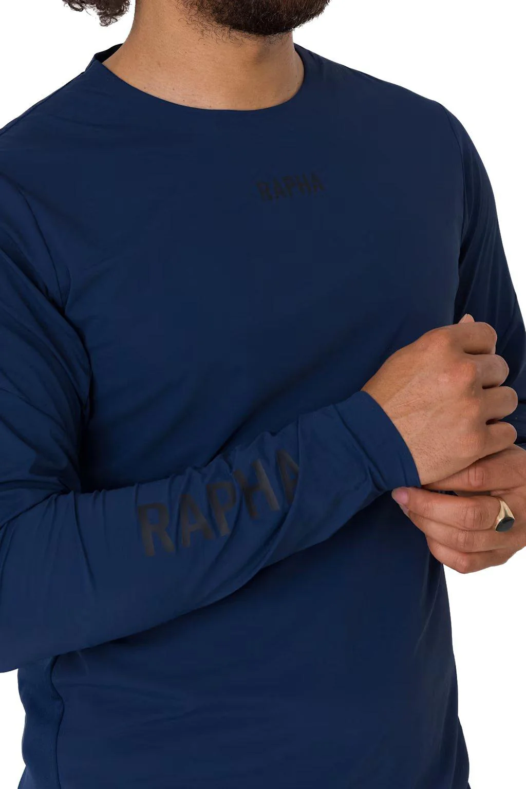 Men's Trail Finale Windblock Jersey - Navy - Image 4