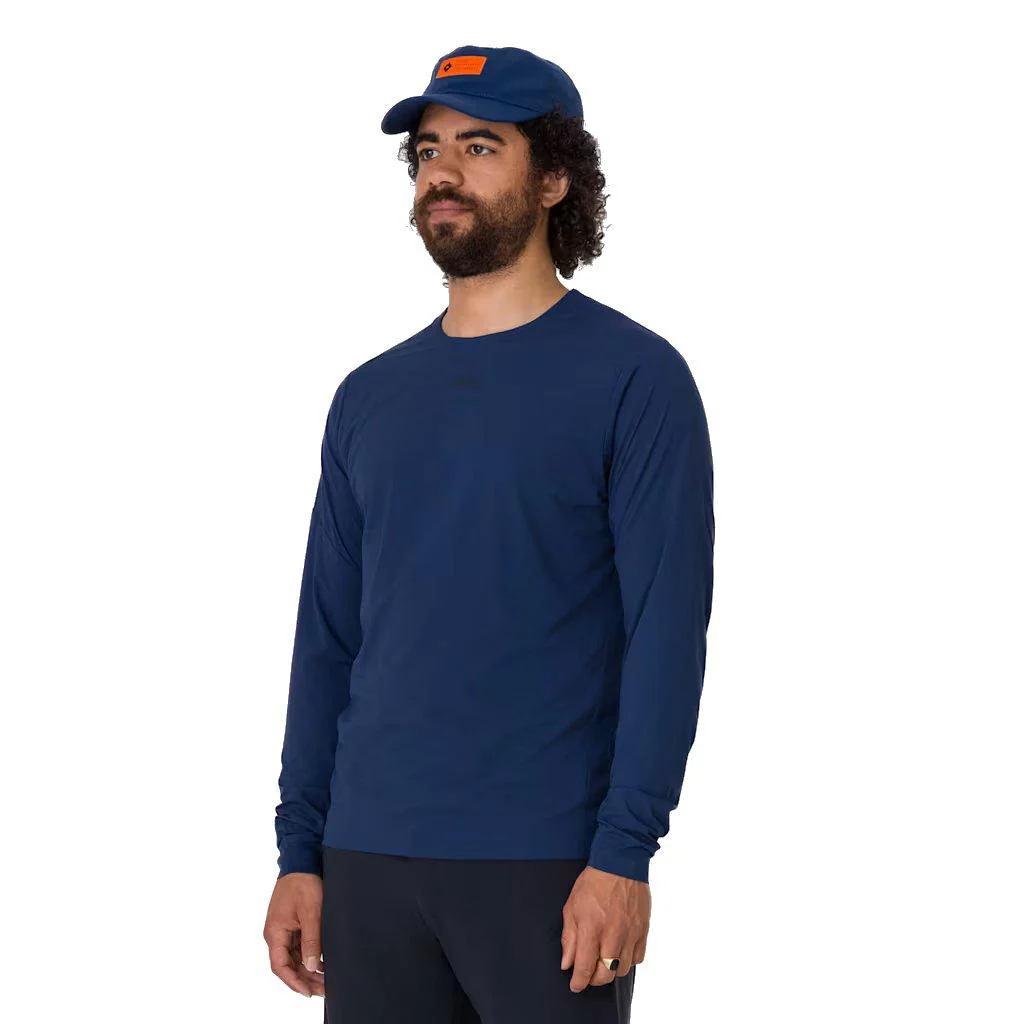 Men's Trail Finale Windblock Jersey - Navy - Image 5